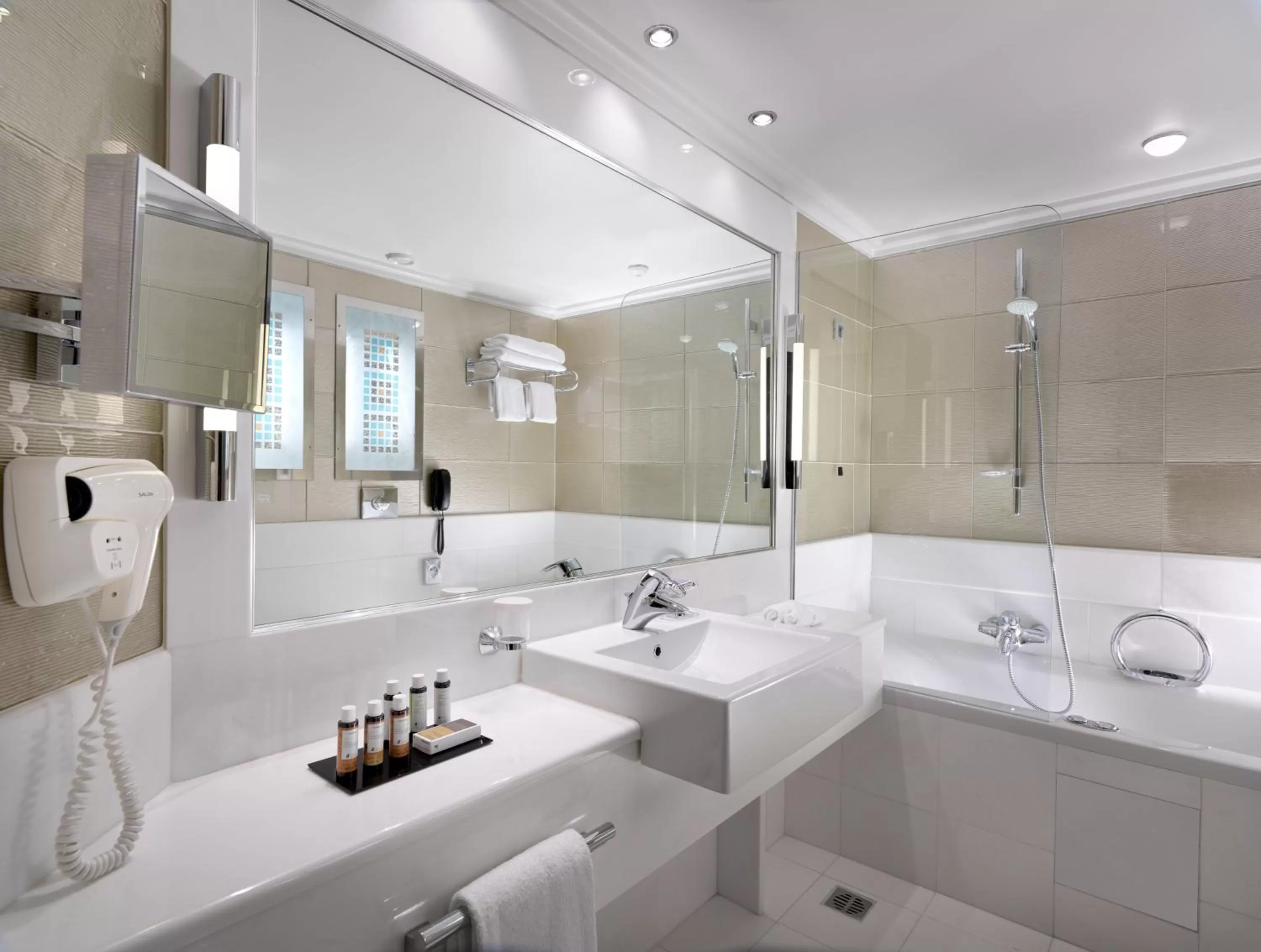Bathroom in Crowne Plaza Athens City Centre by IHG