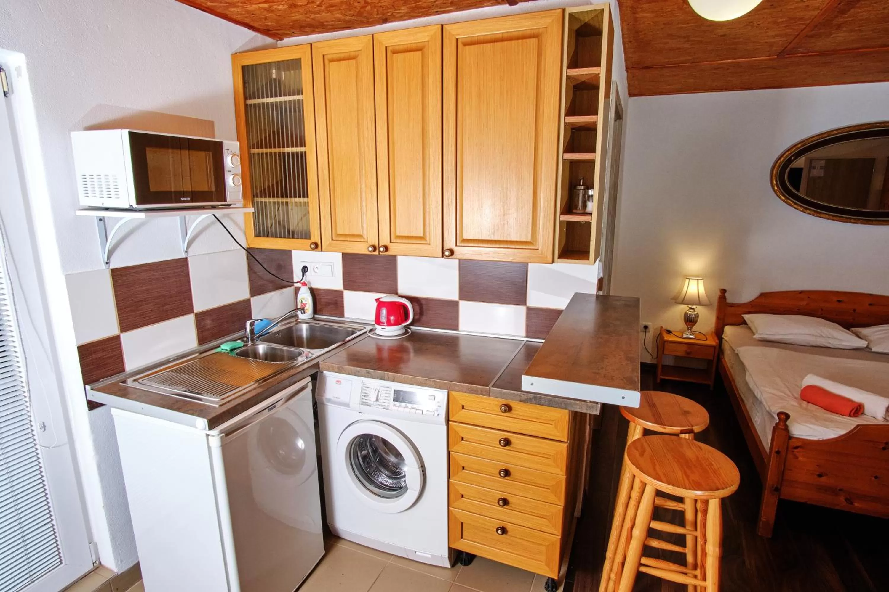 Kitchen or kitchenette, Kitchen/Kitchenette in Spa & Pool Apartment Hotel - Restaurant VILLA IVICA