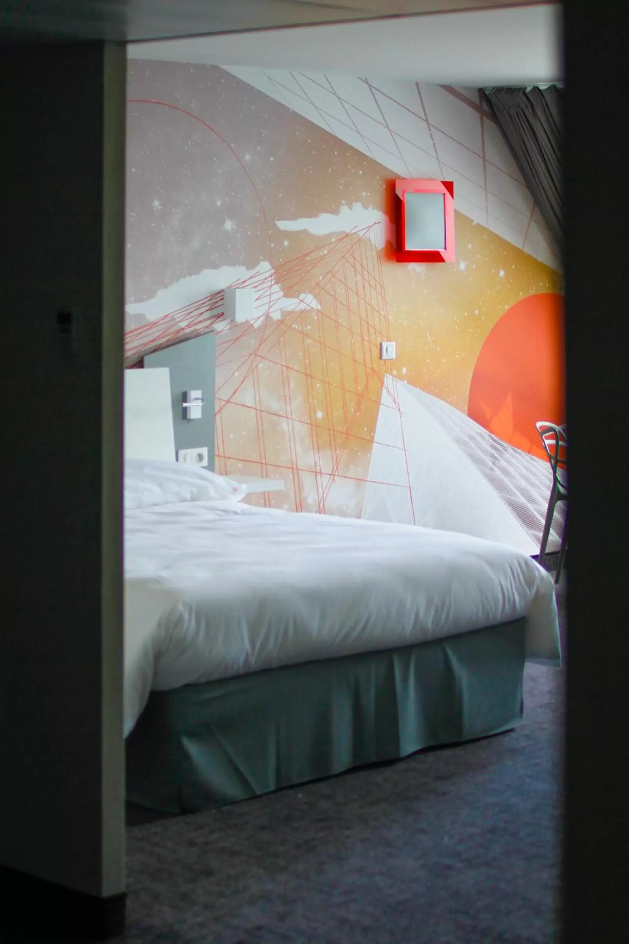 Bed in ibis Styles Poitiers Centre