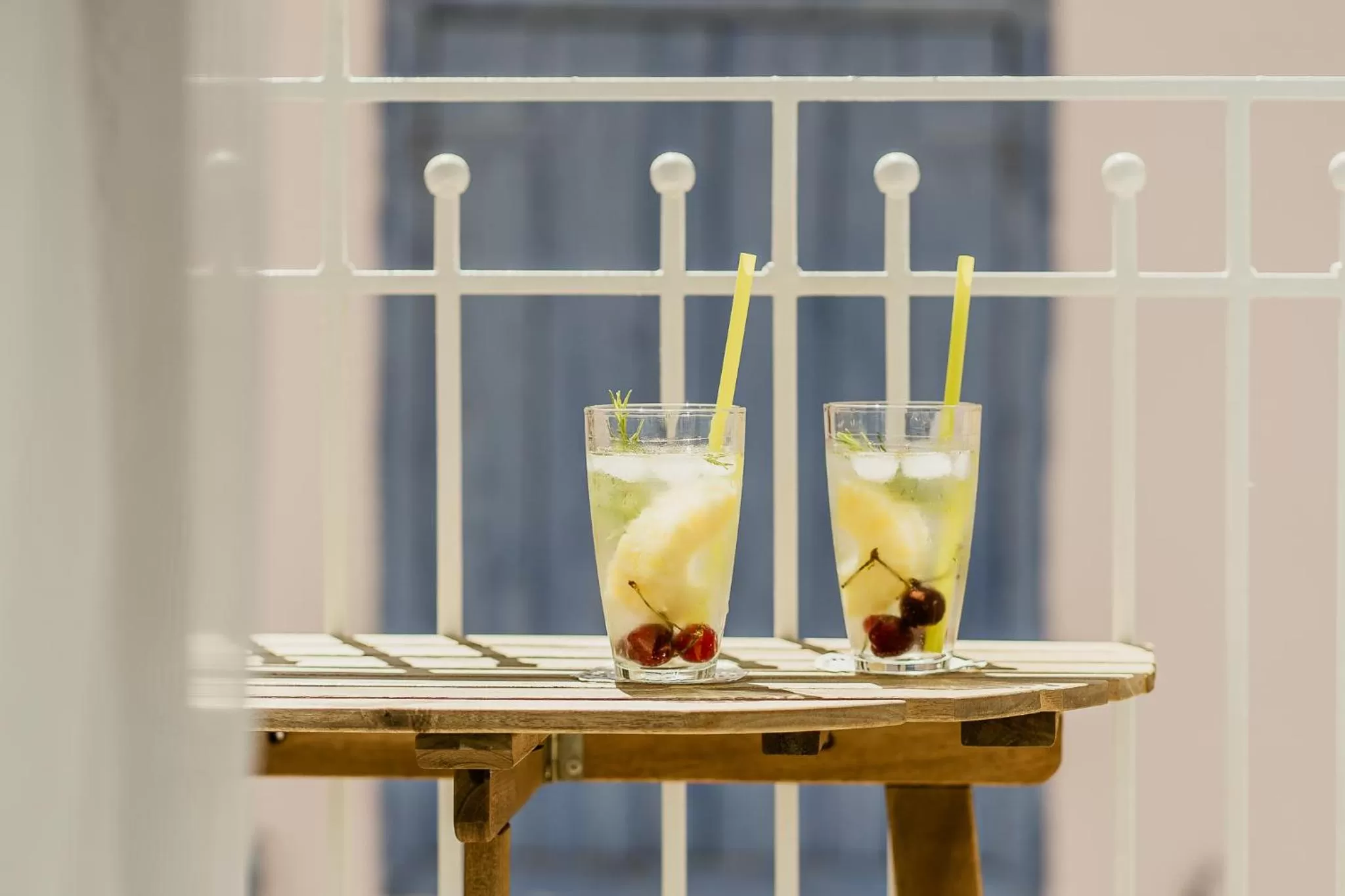 Balcony/Terrace in BOĒM Boutique Hotel Lefkada