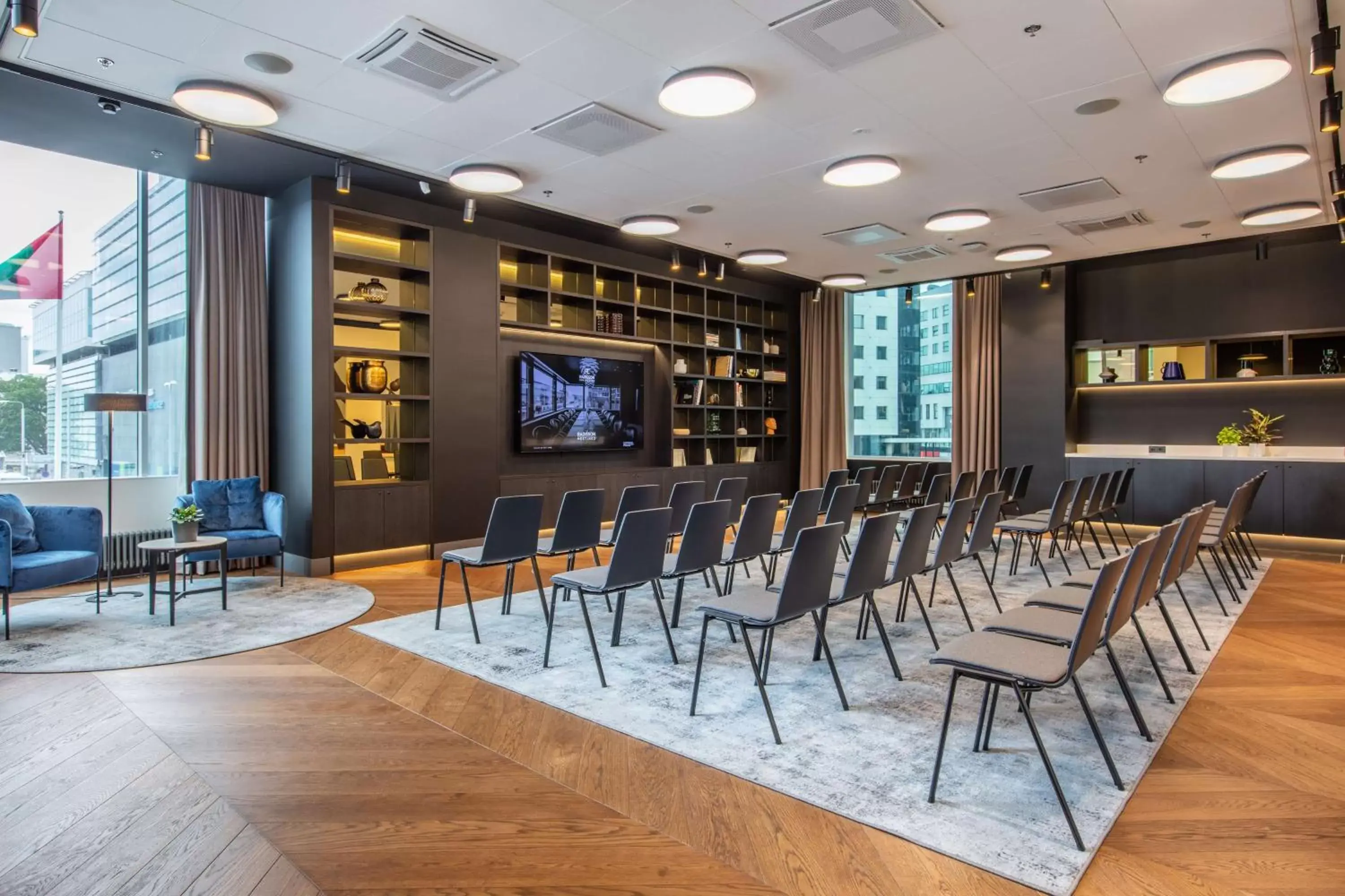 Meeting/conference room, Lounge/Bar in Radisson Collection Hotel, Tallinn