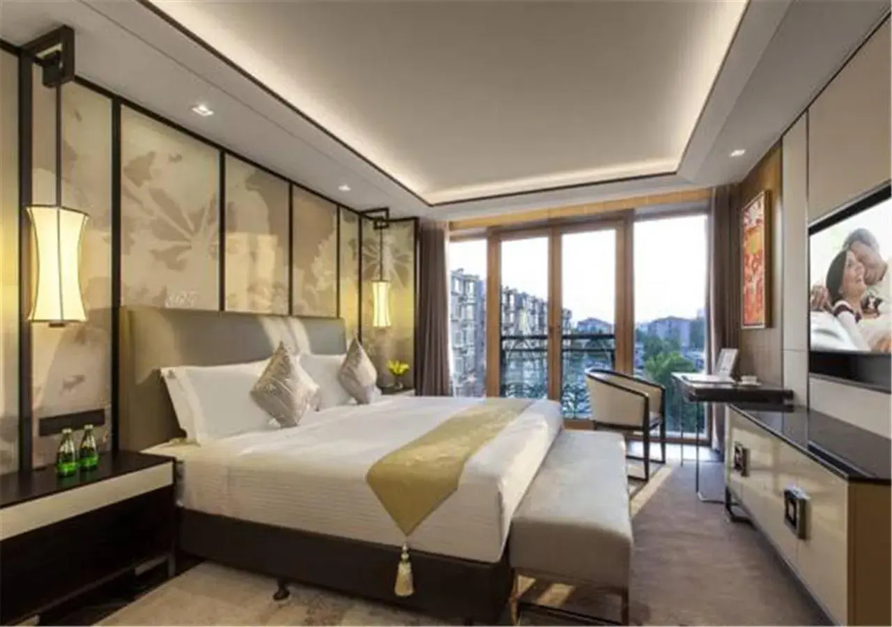 Bedroom in Ascott Riverside Garden Beijing