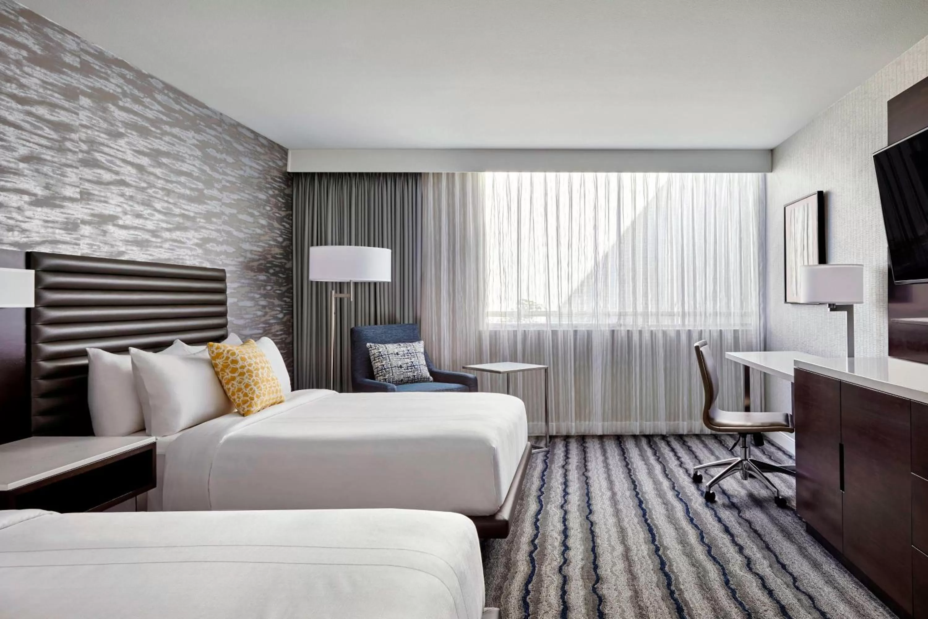 Double Room with Two Double Beds in Ventura Beach Marriott