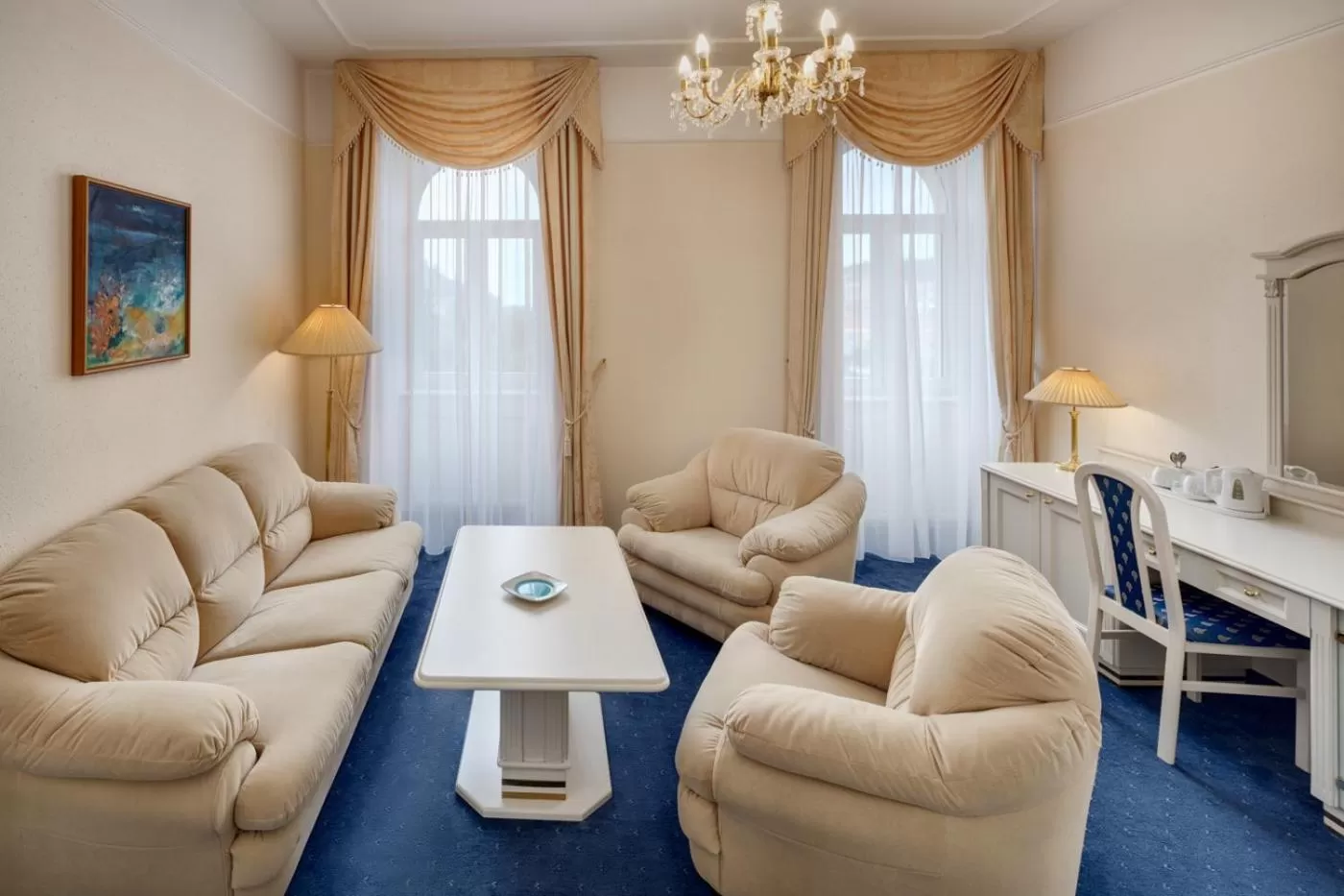 Living room in Ensana Hotel Pacifik