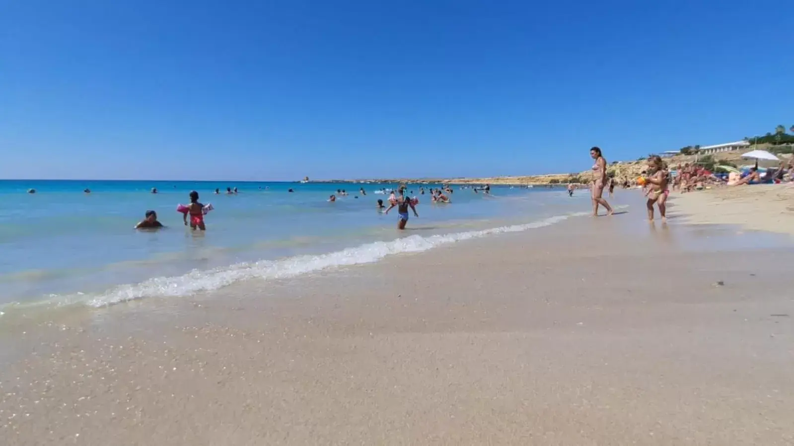 Beach in Casa Manzella