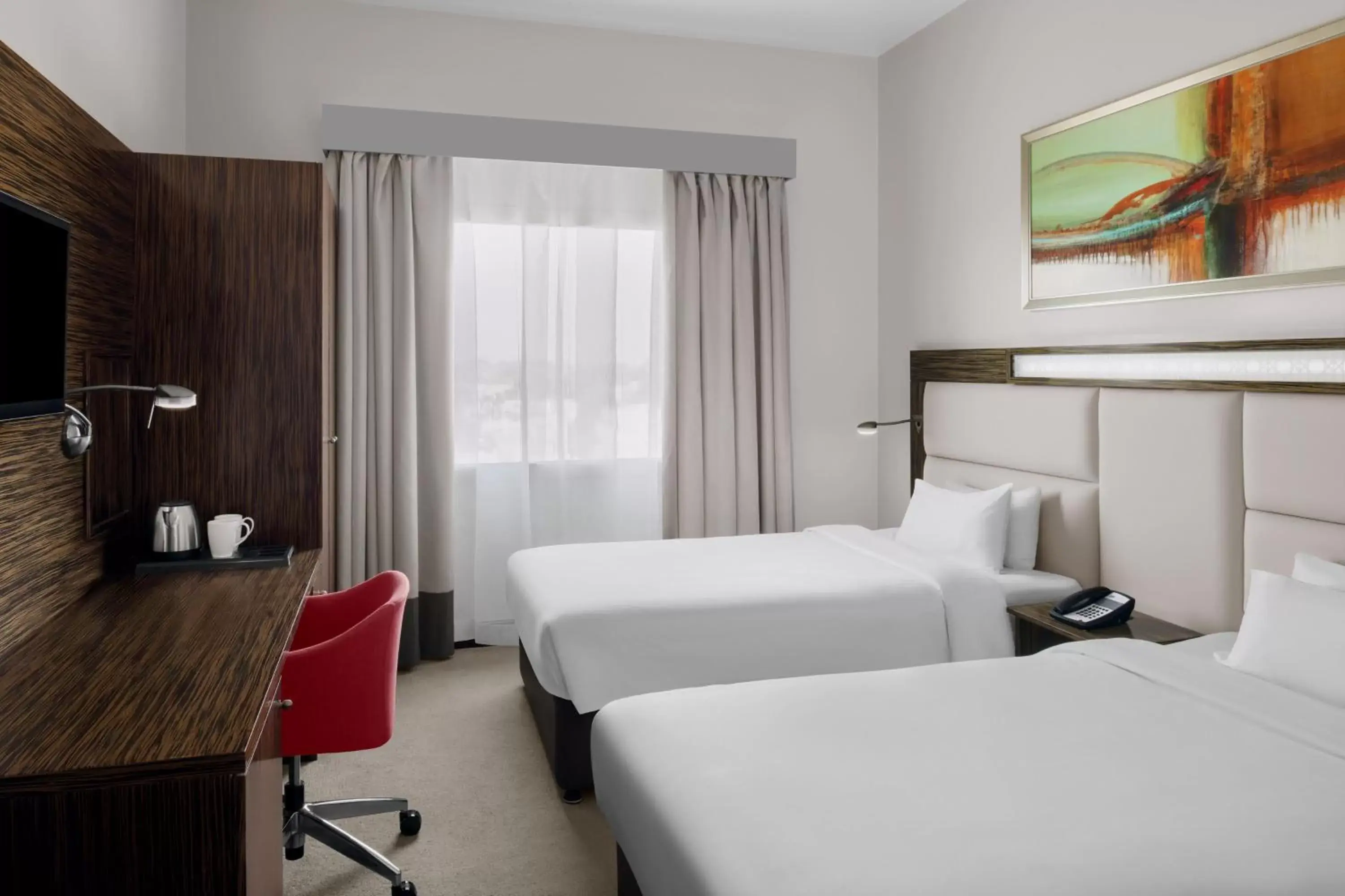 Photo of the whole room in Holiday Inn Express Dubai Internet City, an IHG Hotel