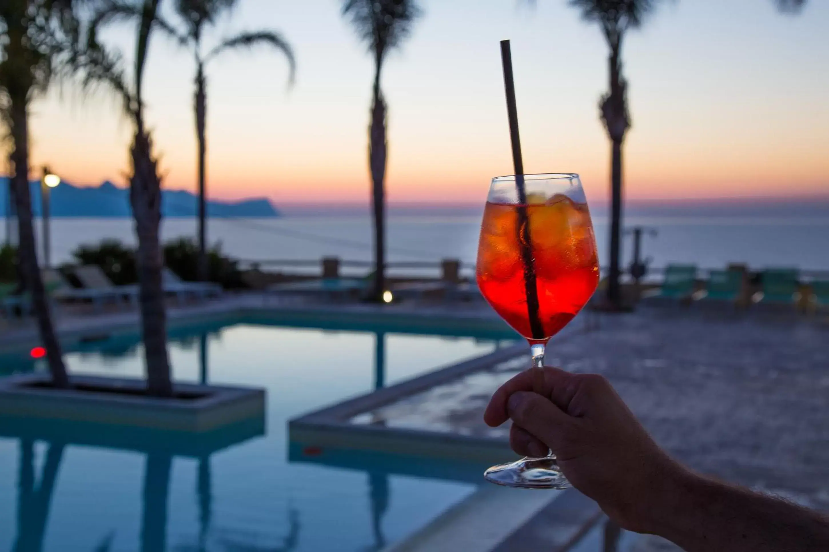 Pool view in Petruso Resort Pool view in Petruso Resort