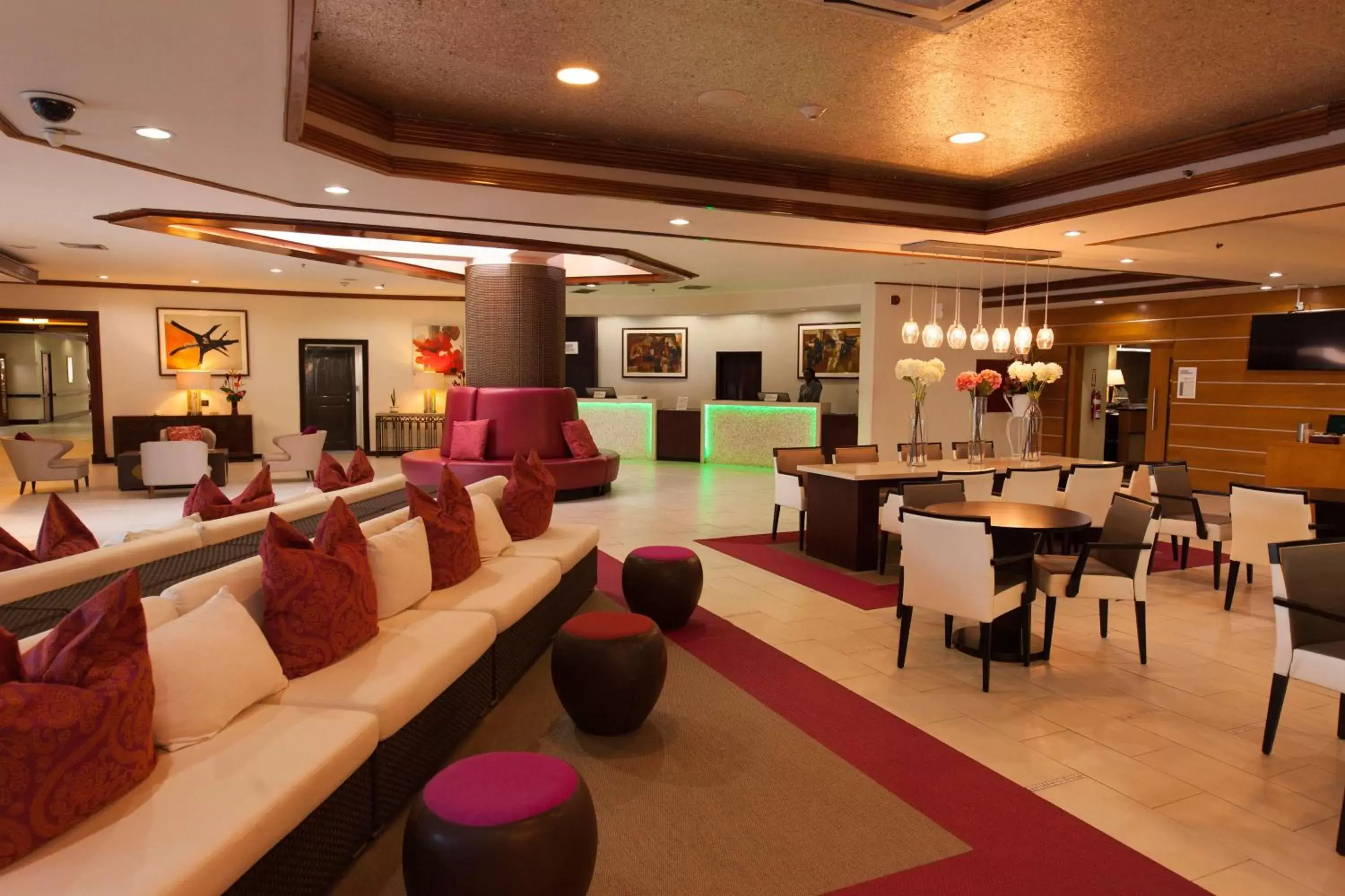 Lobby or reception in Radisson Hotel Trinidad