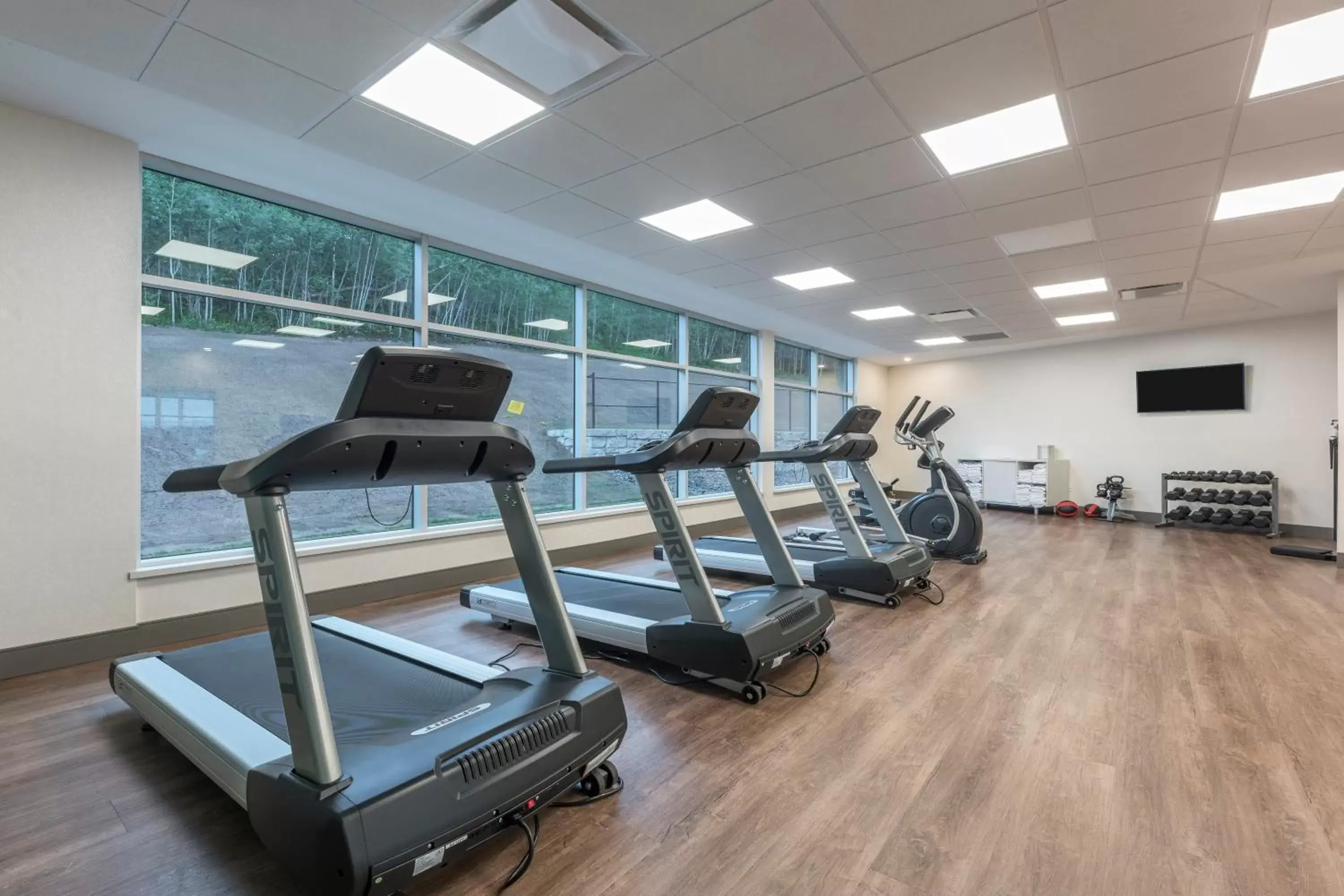 Fitness centre/facilities, Fitness Center/Facilities in Holiday Inn Express & Suites Moncton, an IHG Hotel