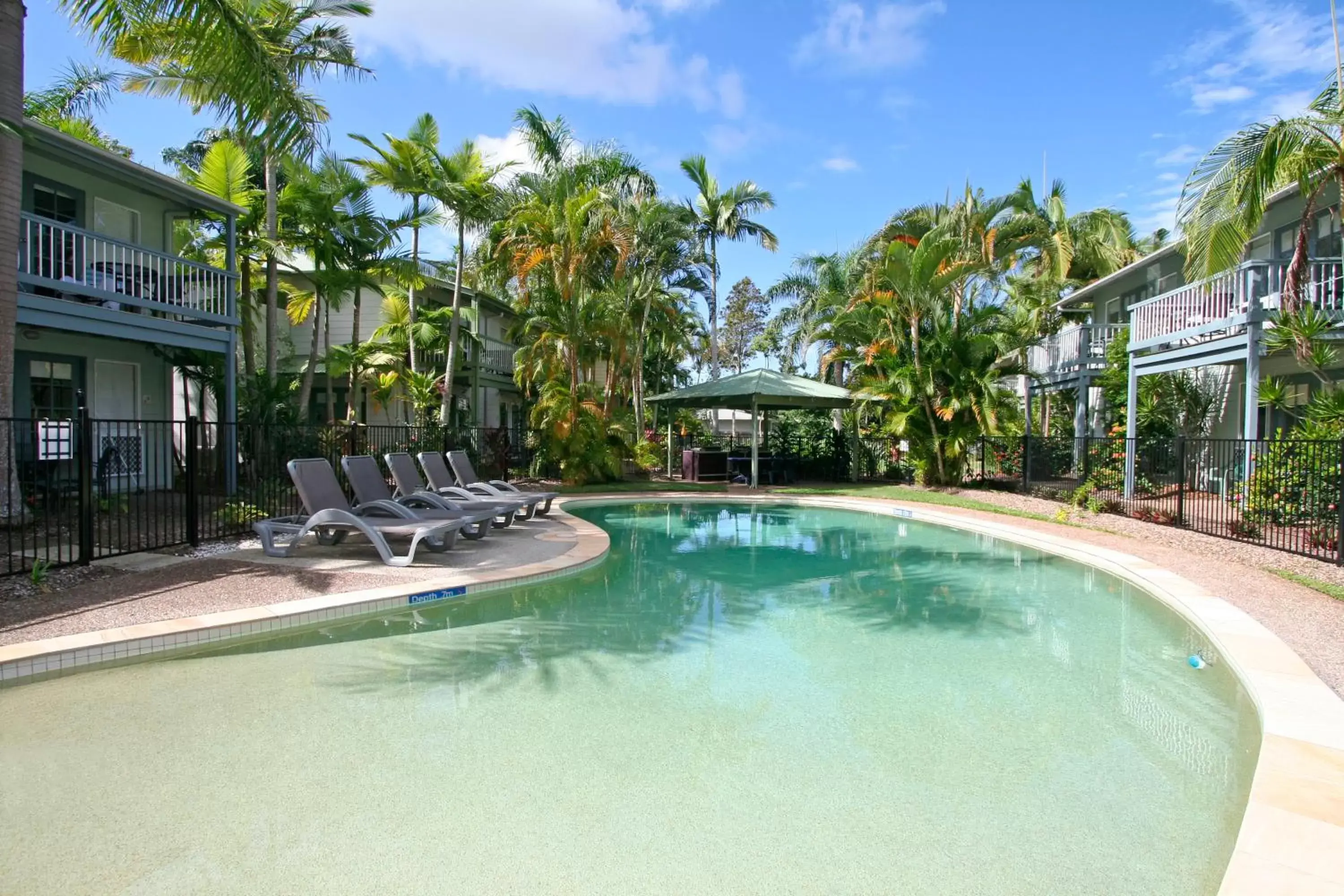 Day, Swimming Pool in Coral Beach Noosa Resort