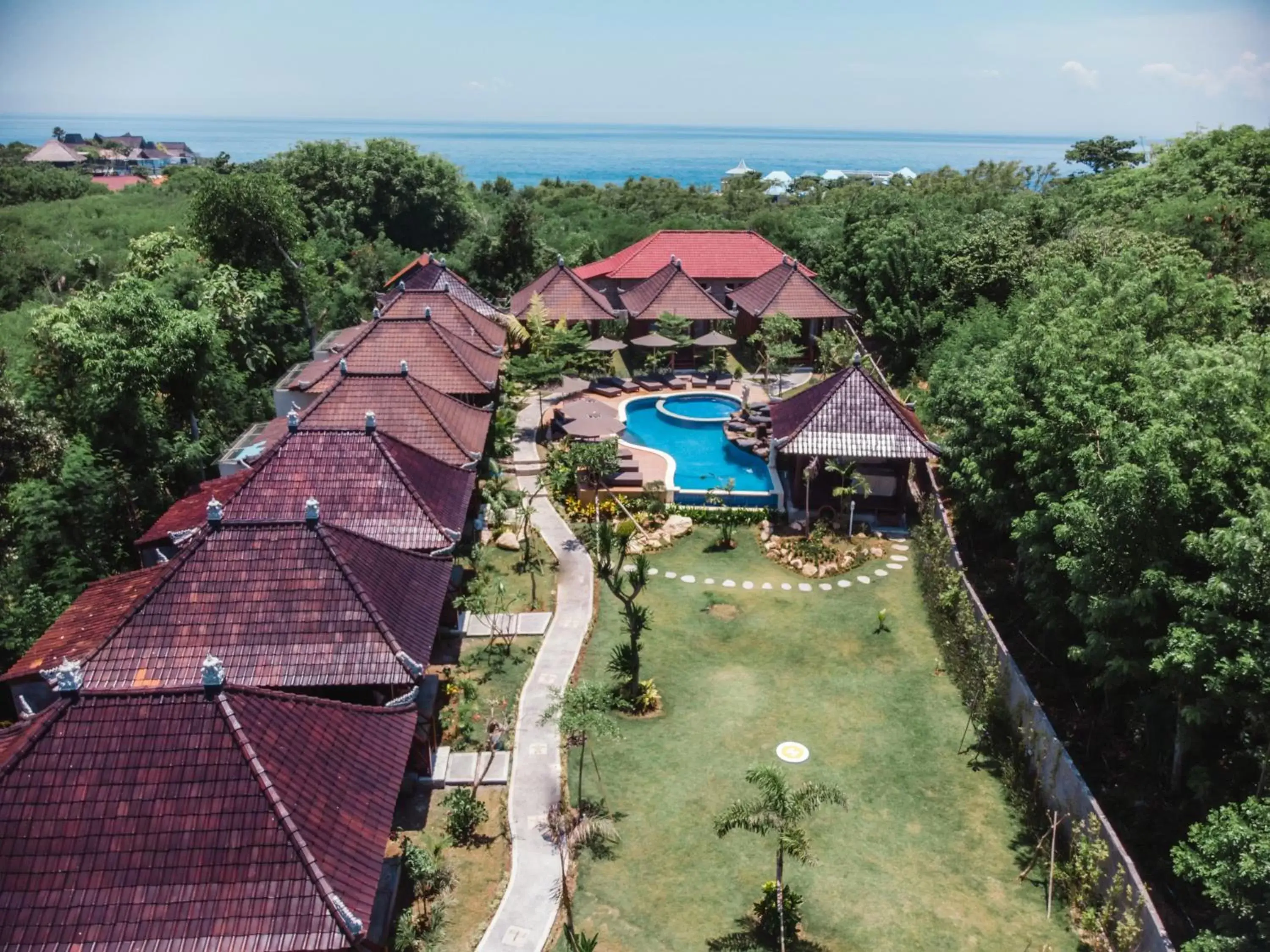 Bird's-eye View in Mamamia Island Villa