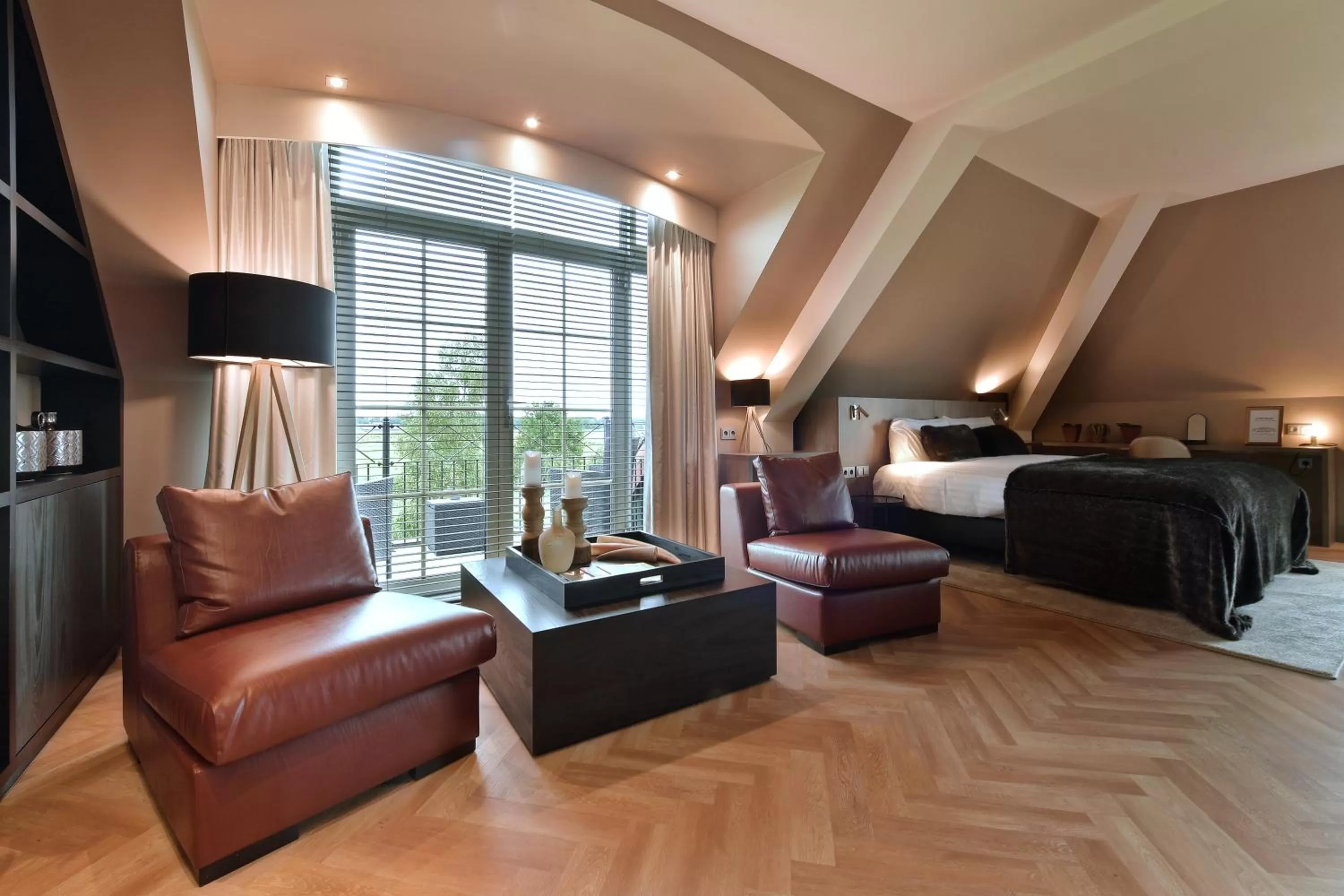 Photo of the whole room, Bed in Van der Valk Hotel Groningen-Westerbroek