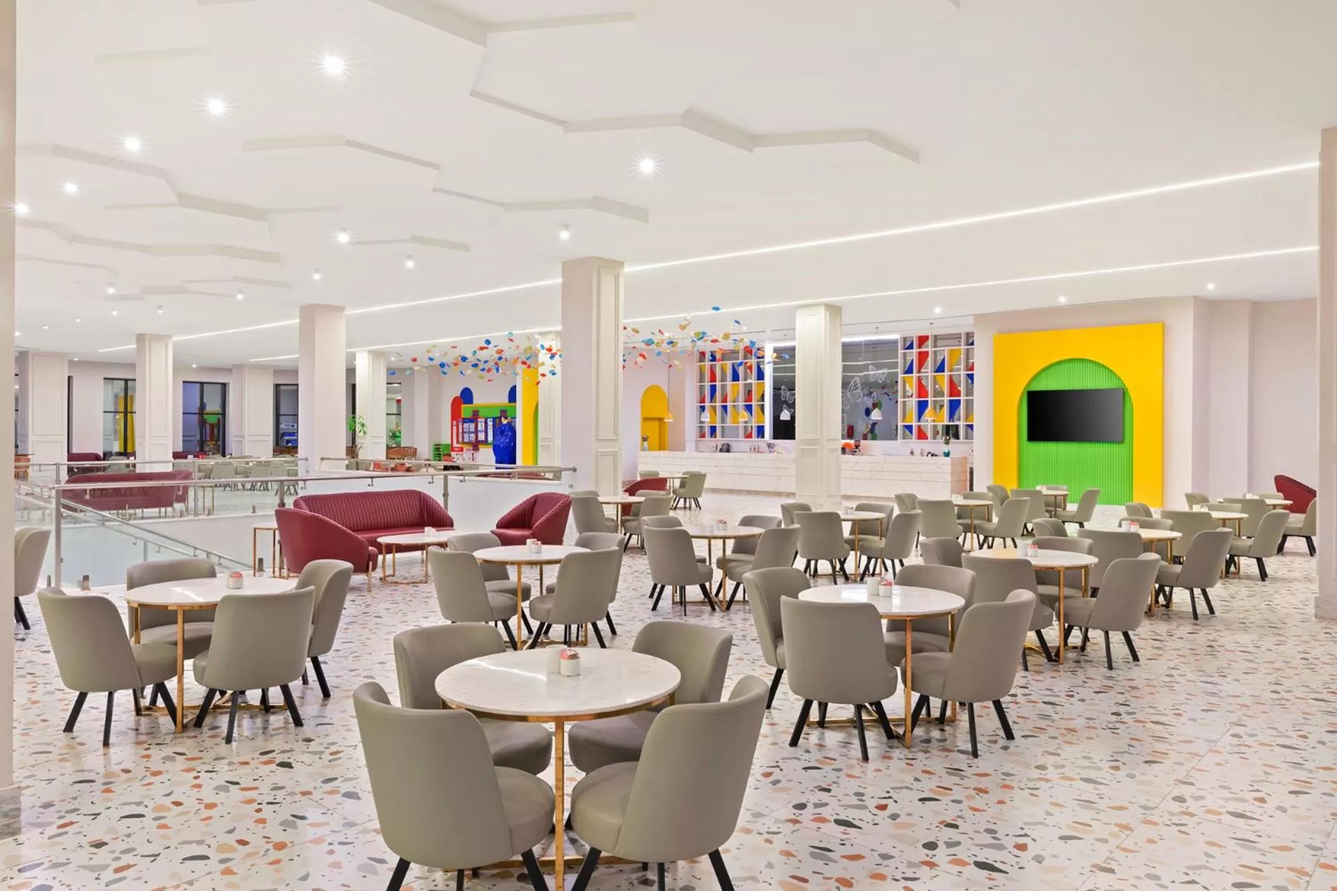 Lounge or bar in Neverland City Hurghada - Pickalbatros