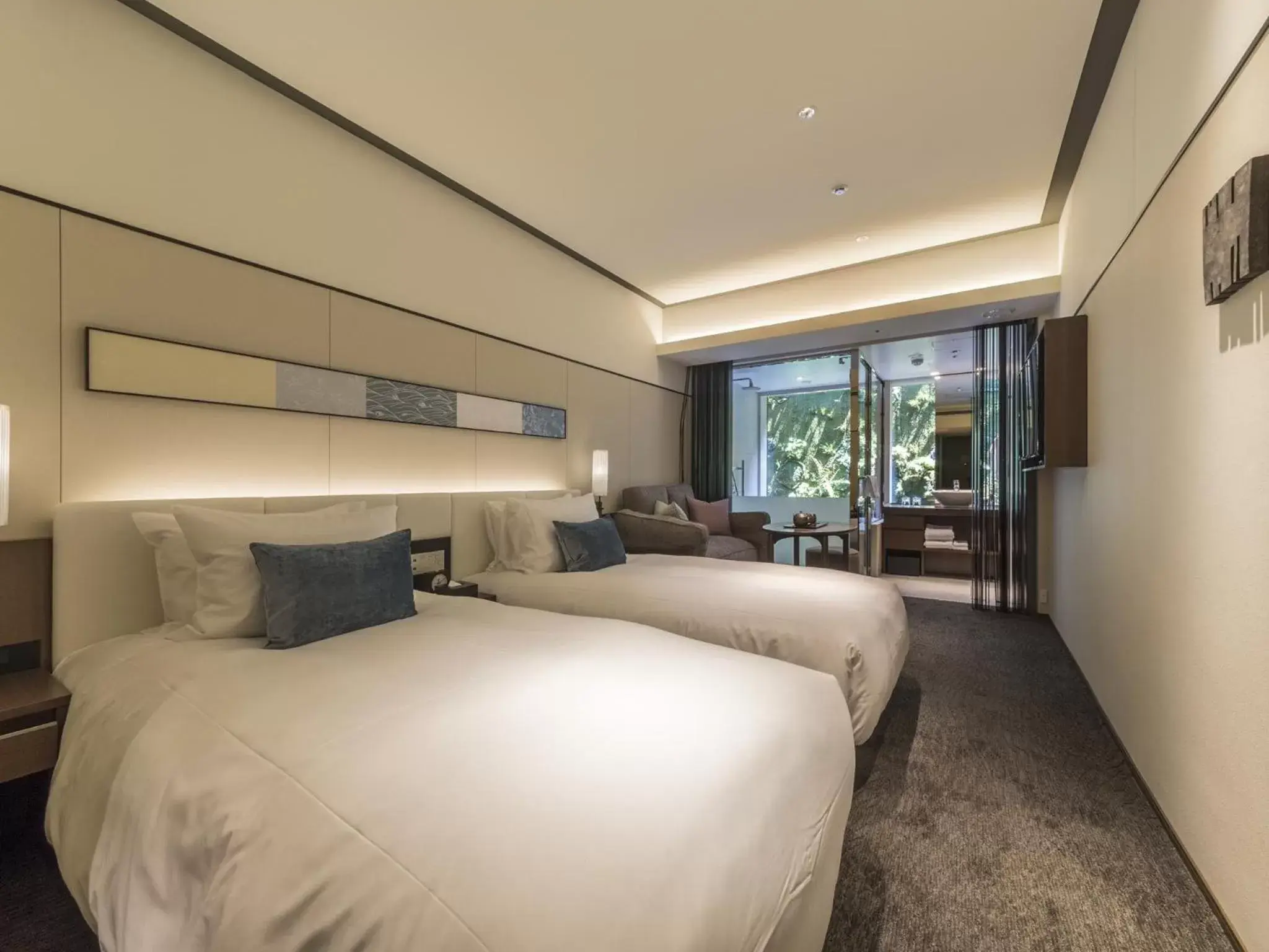 Bed in Solaria Nishitetsu Hotel Kyoto Premier Bed in Solaria Nishitetsu Hotel Kyoto Premier