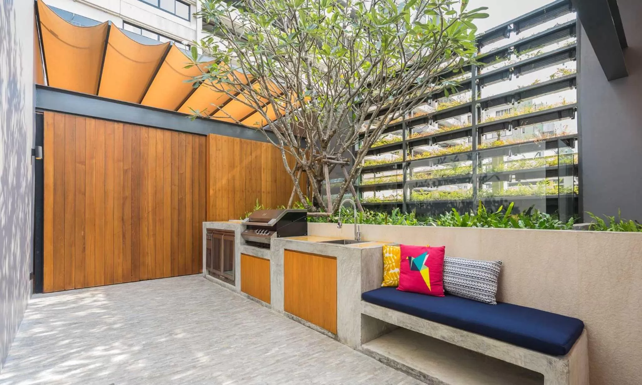 Patio in Ad Lib Hotel Bangkok