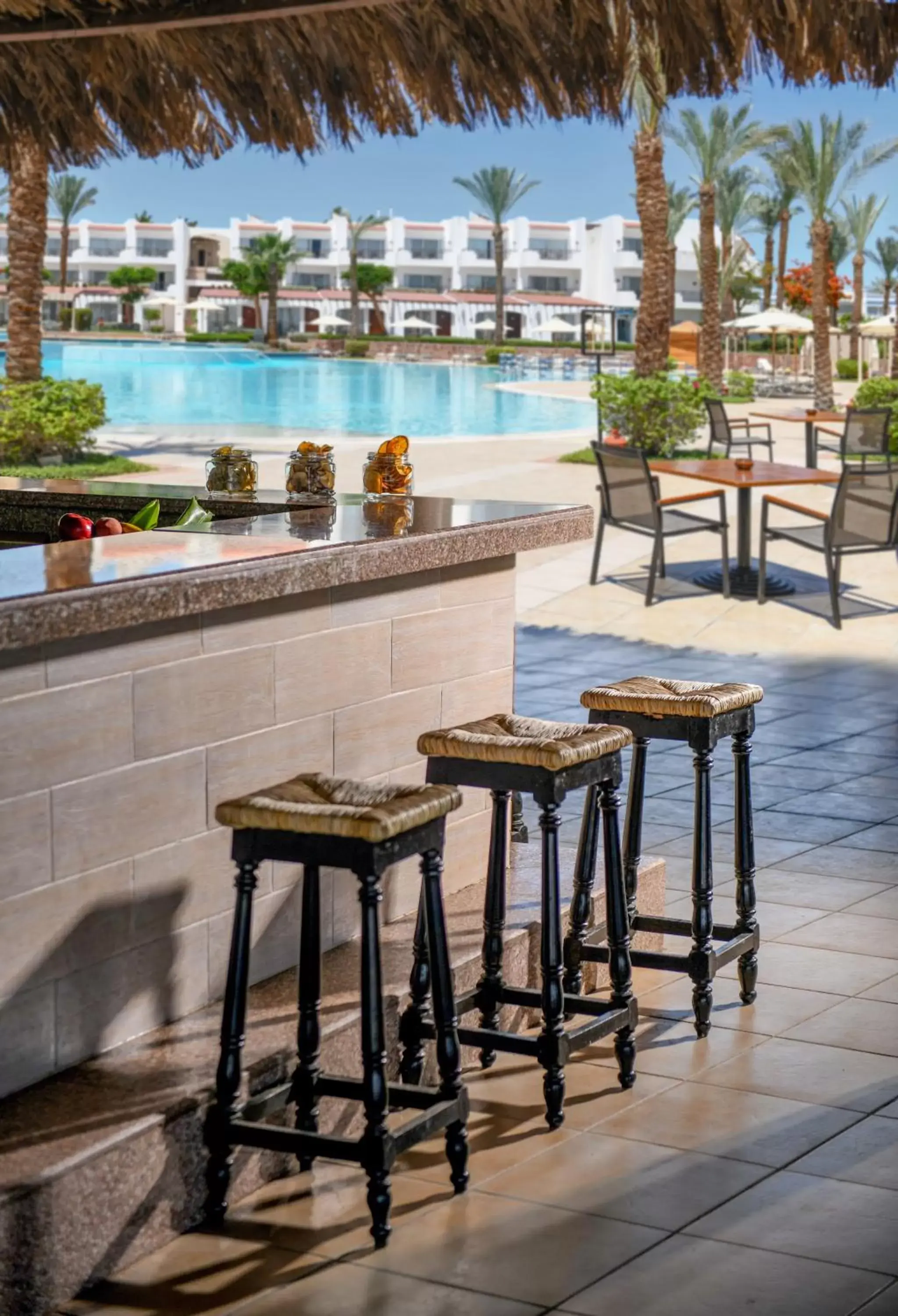 Pool view in Jaz Fanara Residence