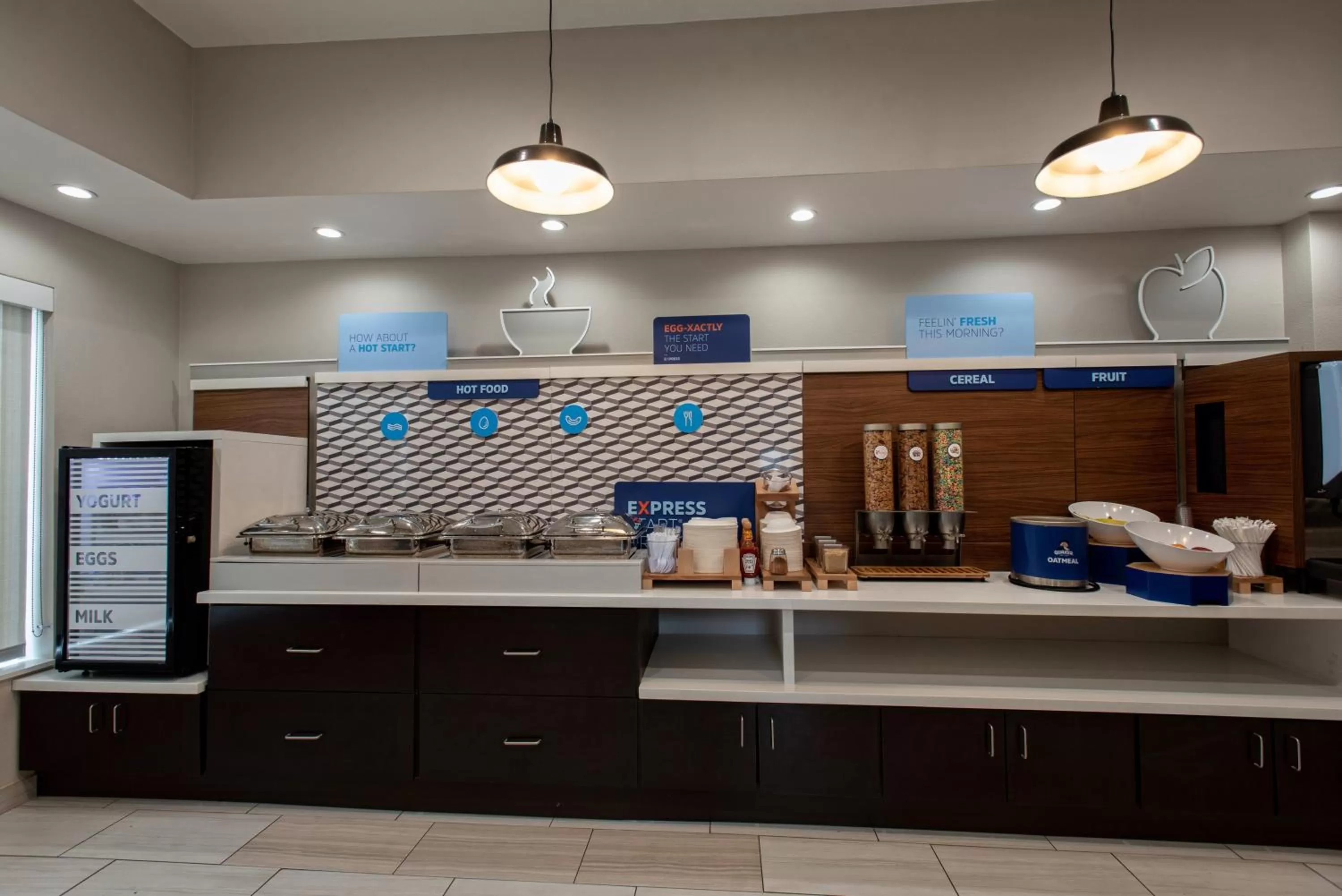 Breakfast in Holiday Inn Express Hotel and Suites Port Aransas/Beach Area by IHG