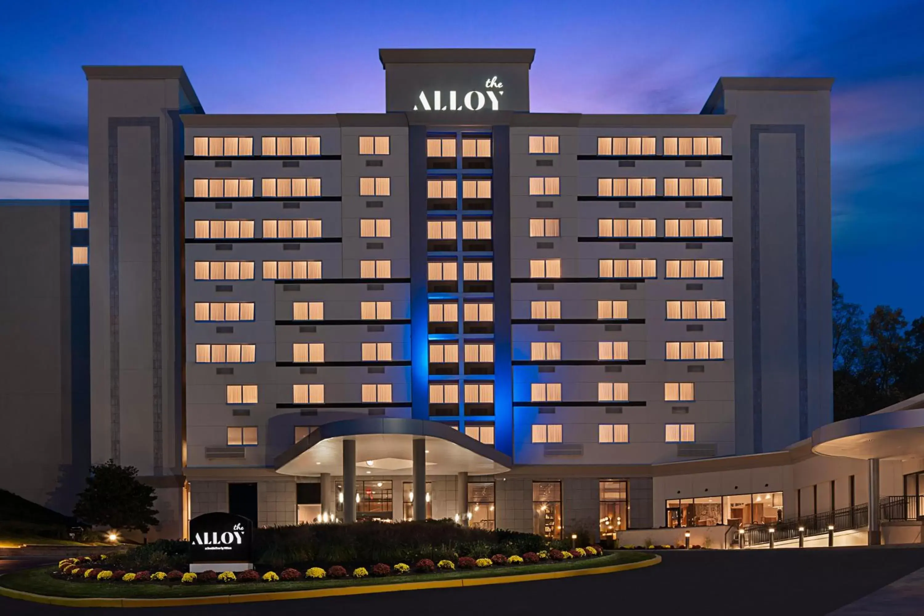 Property building in The Alloy, a DoubleTree by Hilton - Valley Forge