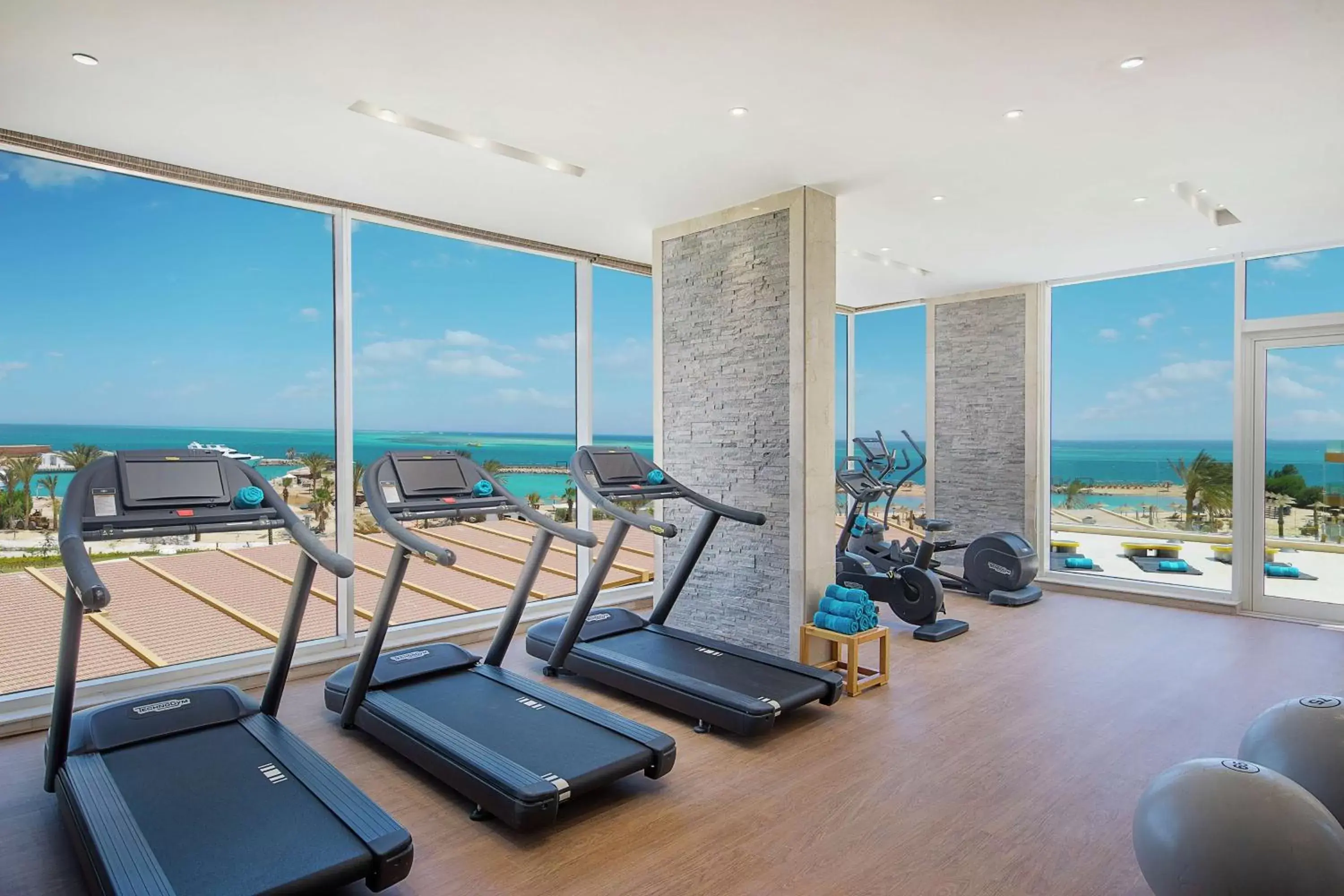 Fitness centre/facilities, Fitness Center/Facilities in Hilton Hurghada Plaza Hotel