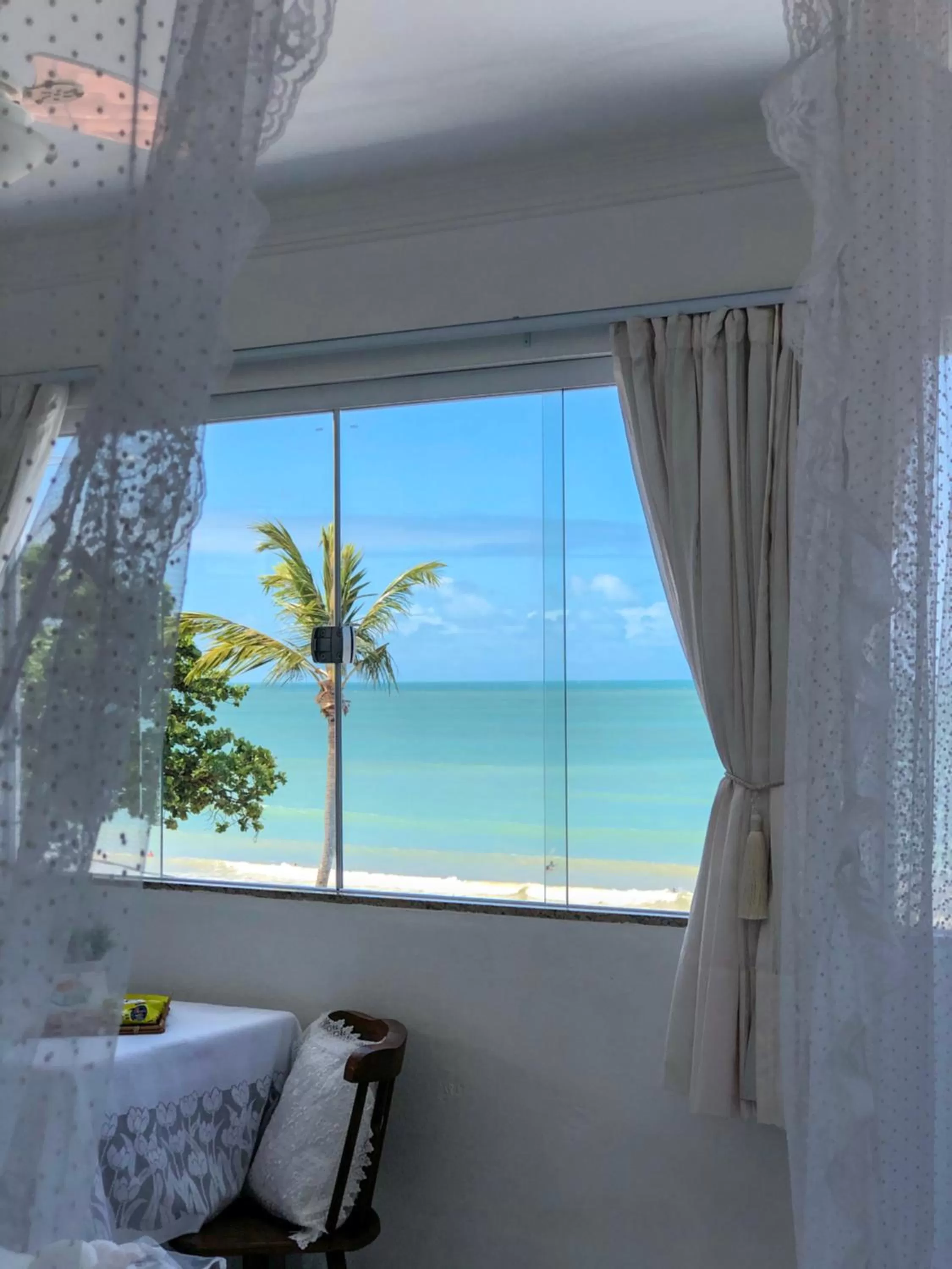 Toilet, Sea View in Pousada Recanto da Família