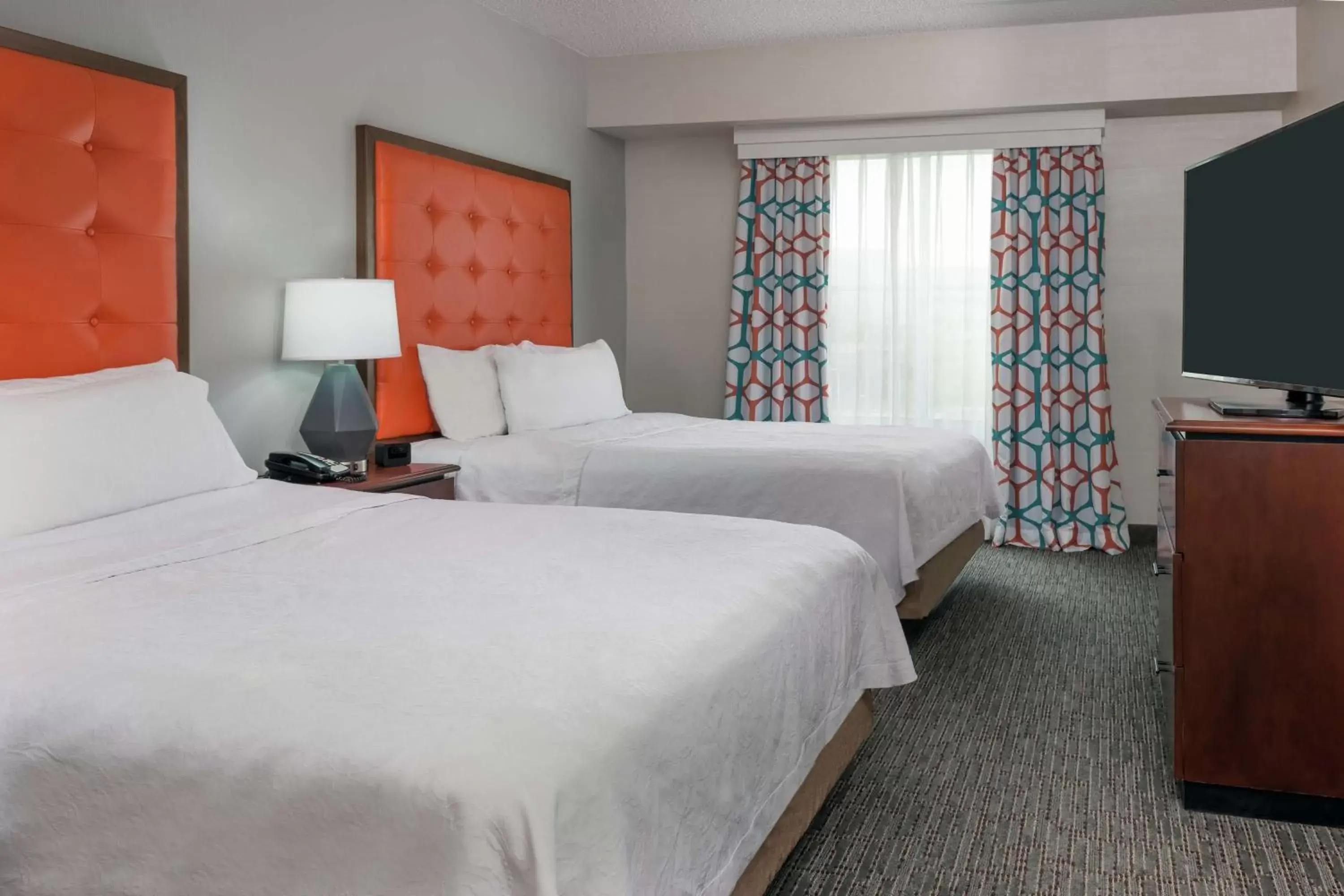 Bed in Homewood Suites by Hilton Cleveland-Beachwood