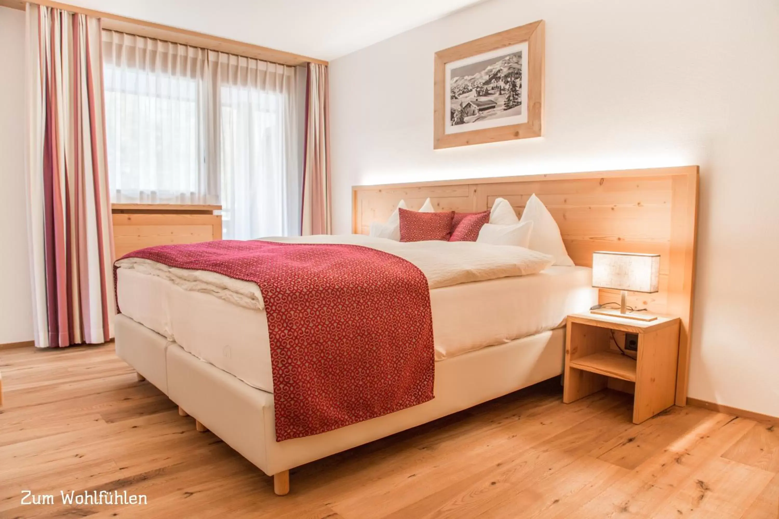 Bed in Hotel Sarain Active Mountain Resort