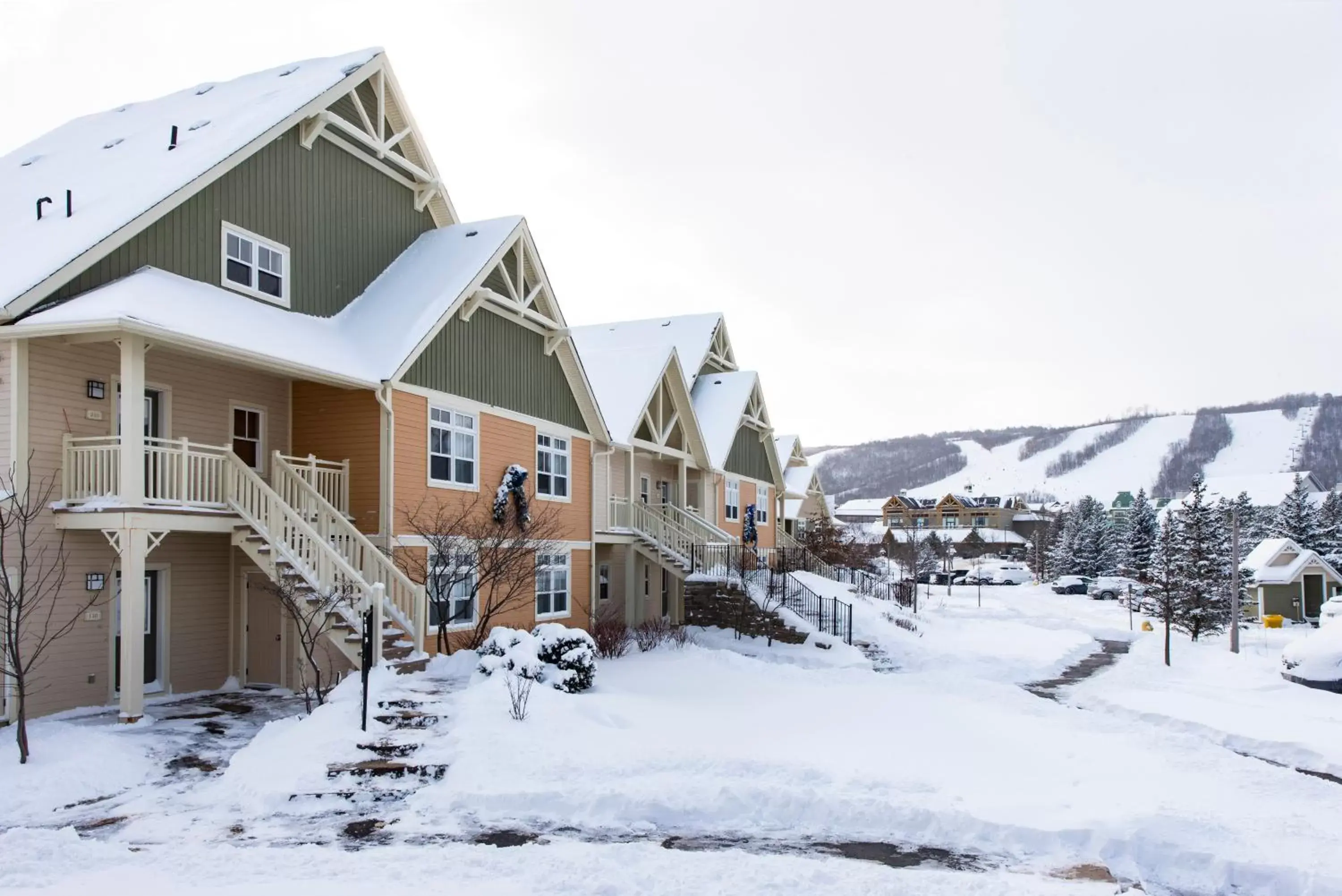 Property building, Winter in Blue Mountain Resort Home Collection