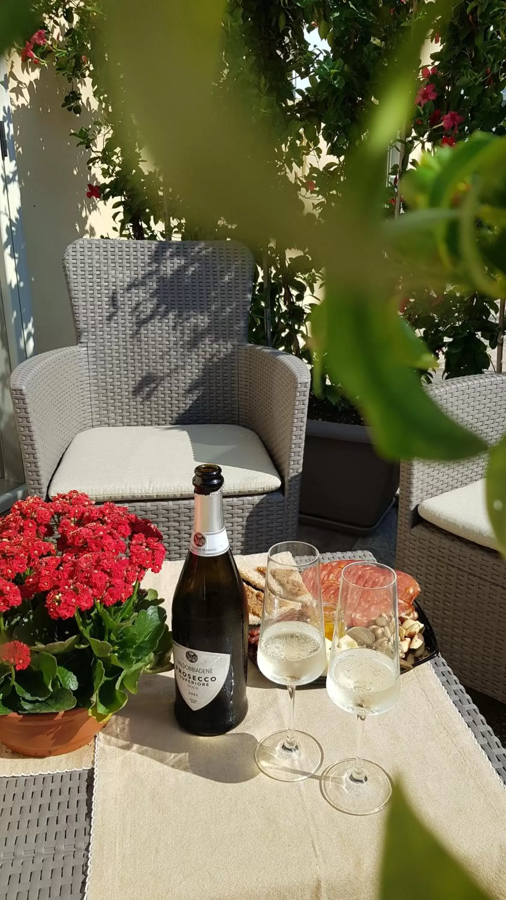 Balcony/Terrace, Drinks in BeB Bari Napoli