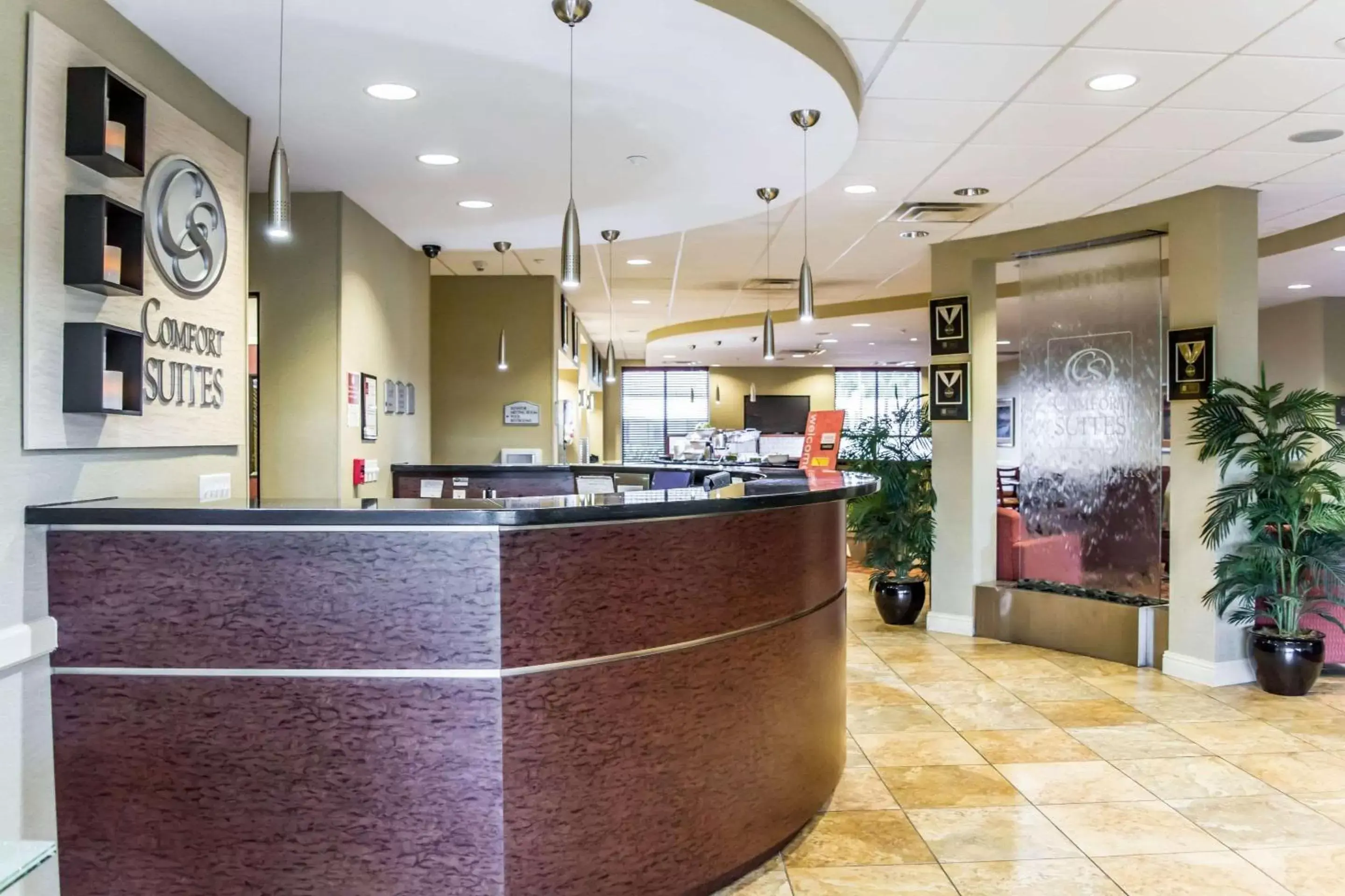 Lobby or reception in Comfort Suites Palm Bay - Melbourne Lobby or reception in Comfort Suites Palm Bay - Melbourne