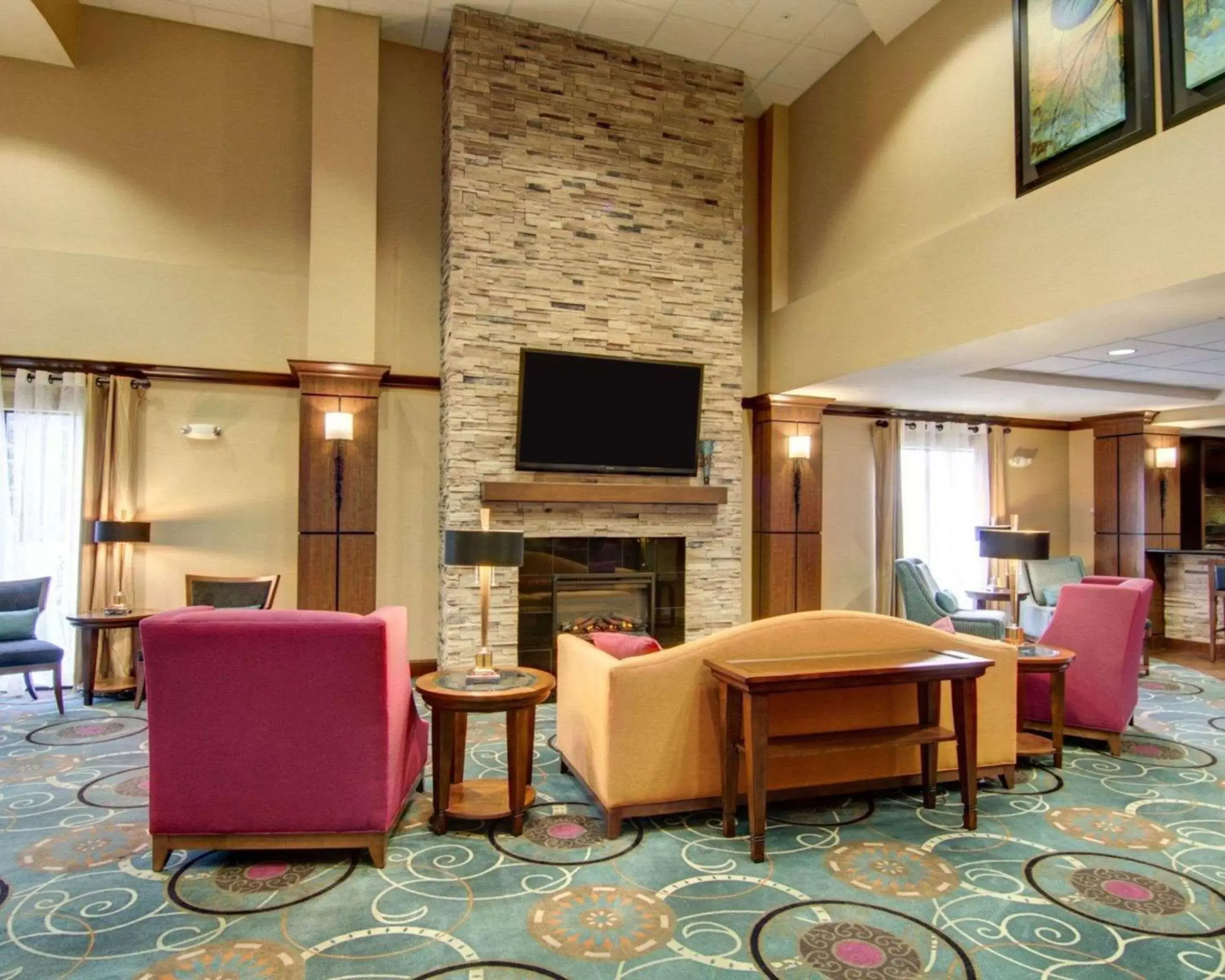 Lobby or reception, Seating Area in Comfort Suites Texarkana Arkansas