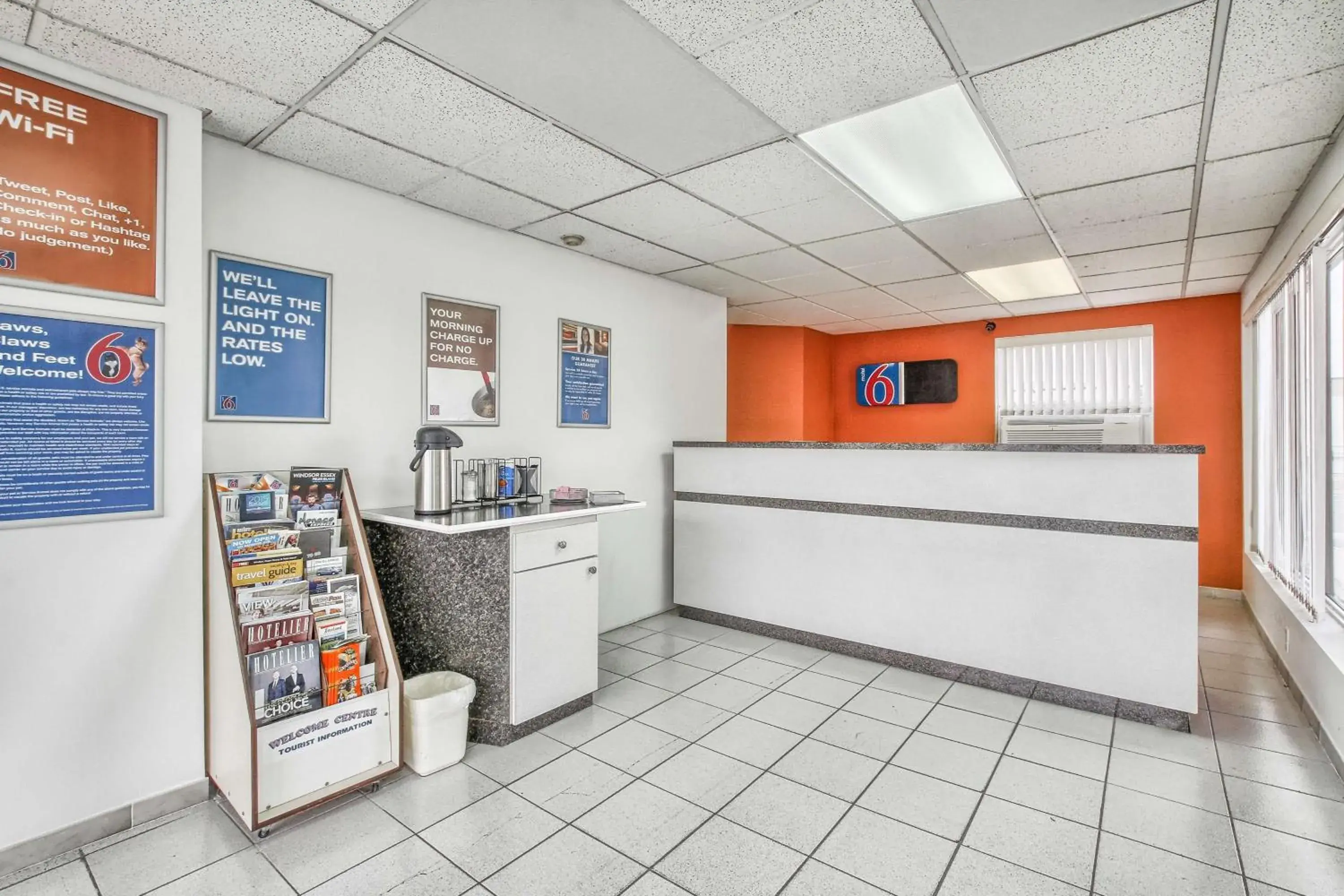 Property logo or sign, Lobby/Reception in Motel 6-Windsor, ON