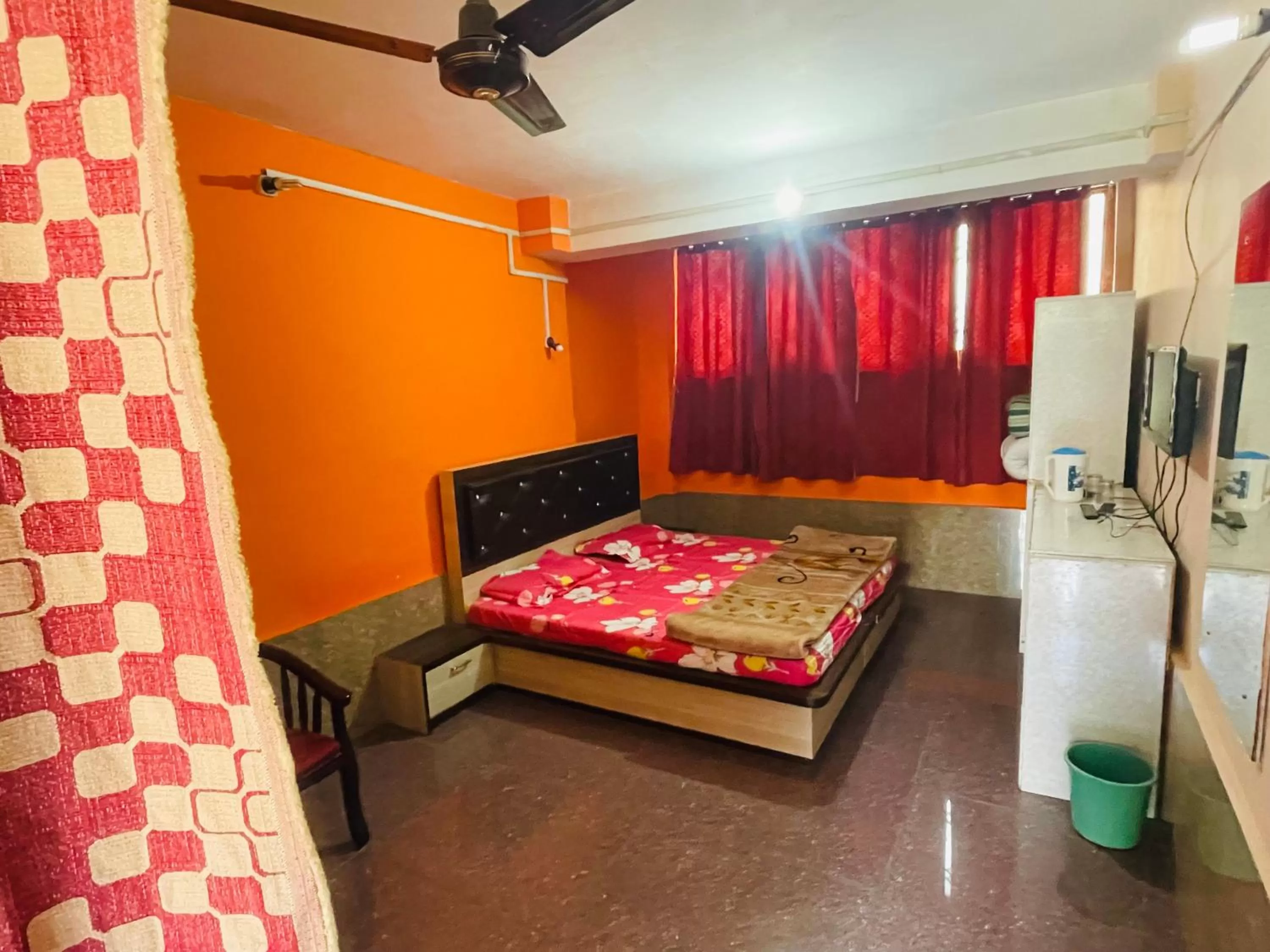 Bed in hotel new sahil