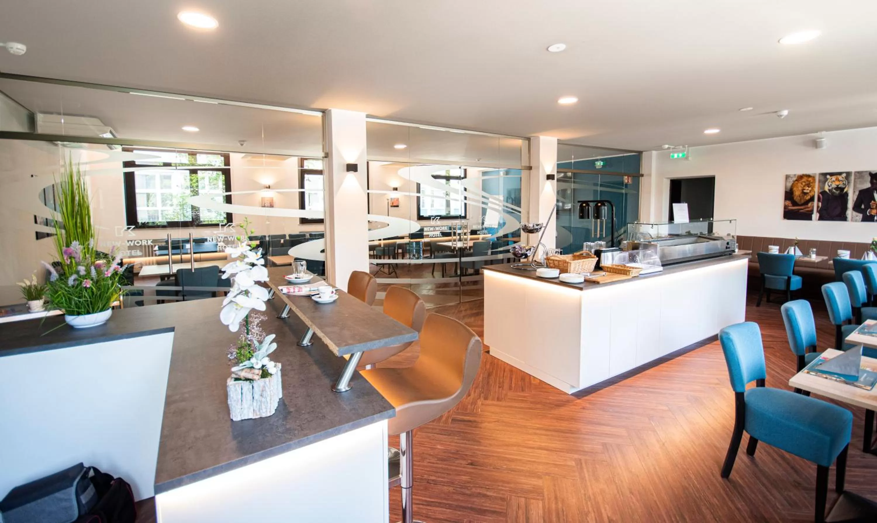 Buffet breakfast in New Work Hotel Essen