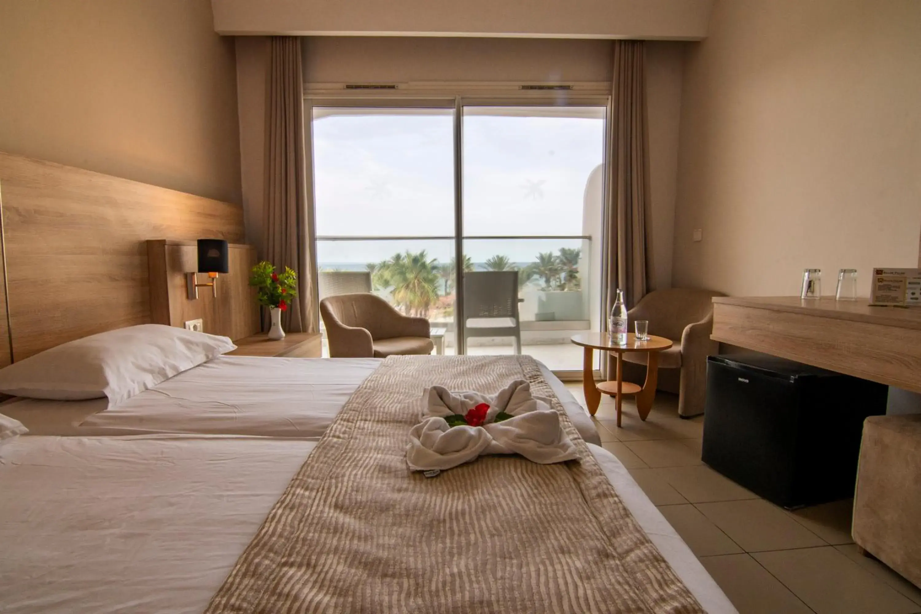 Bed, Room Photo in Riadh Palms- Resort & Spa