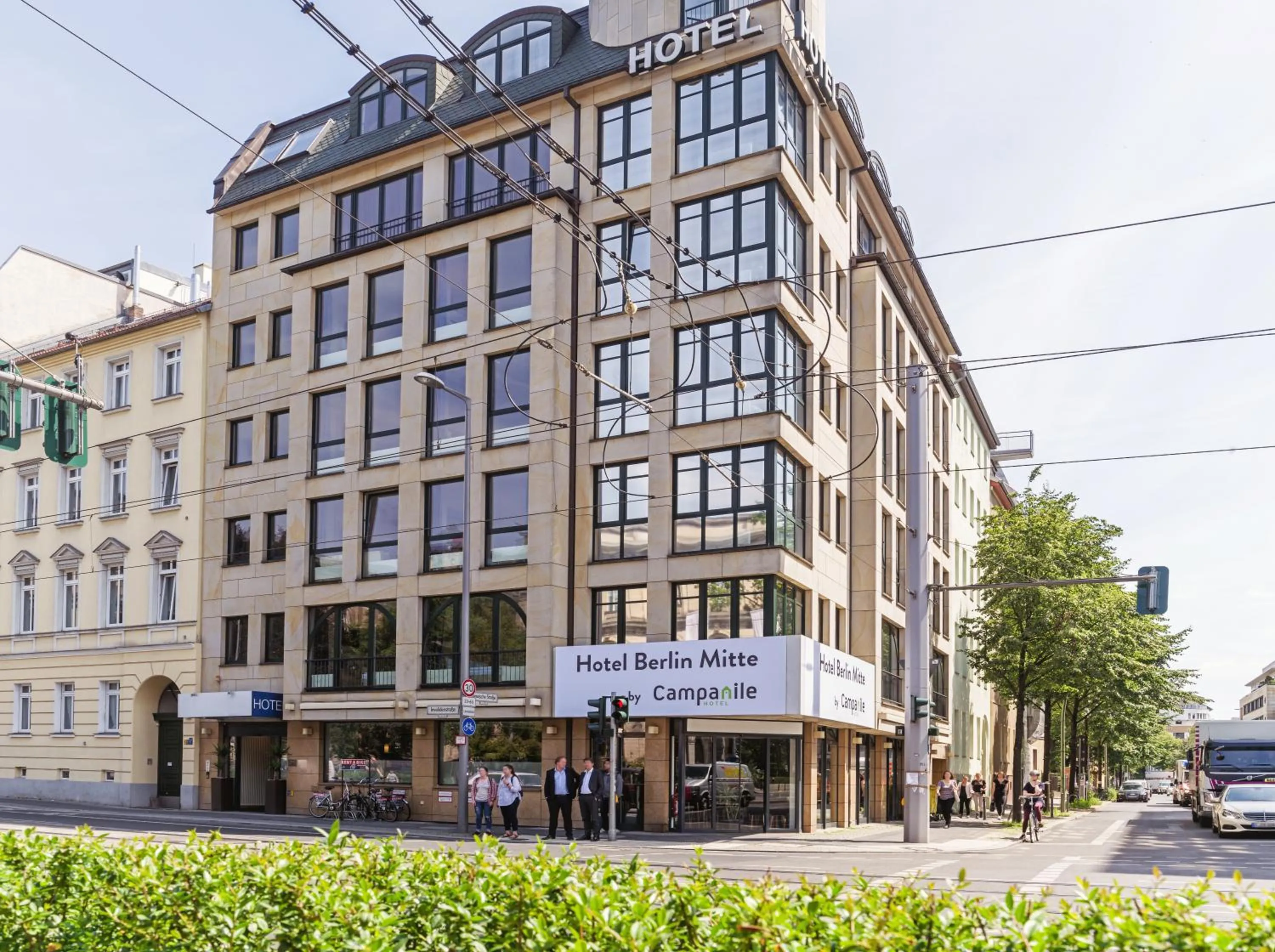 Property building in Hotel Berlin Mitte by Campanile