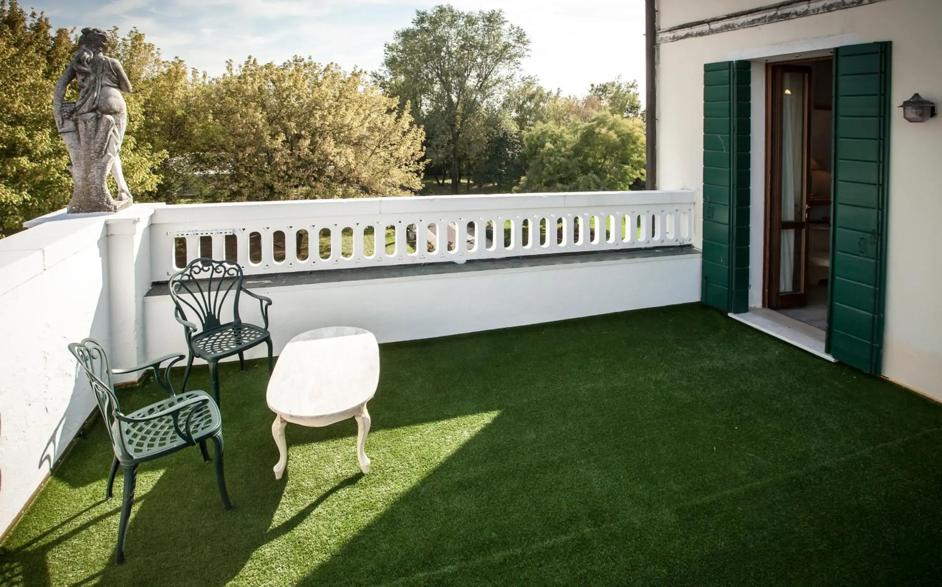 Balcony/Terrace in Hotel Villa Braida