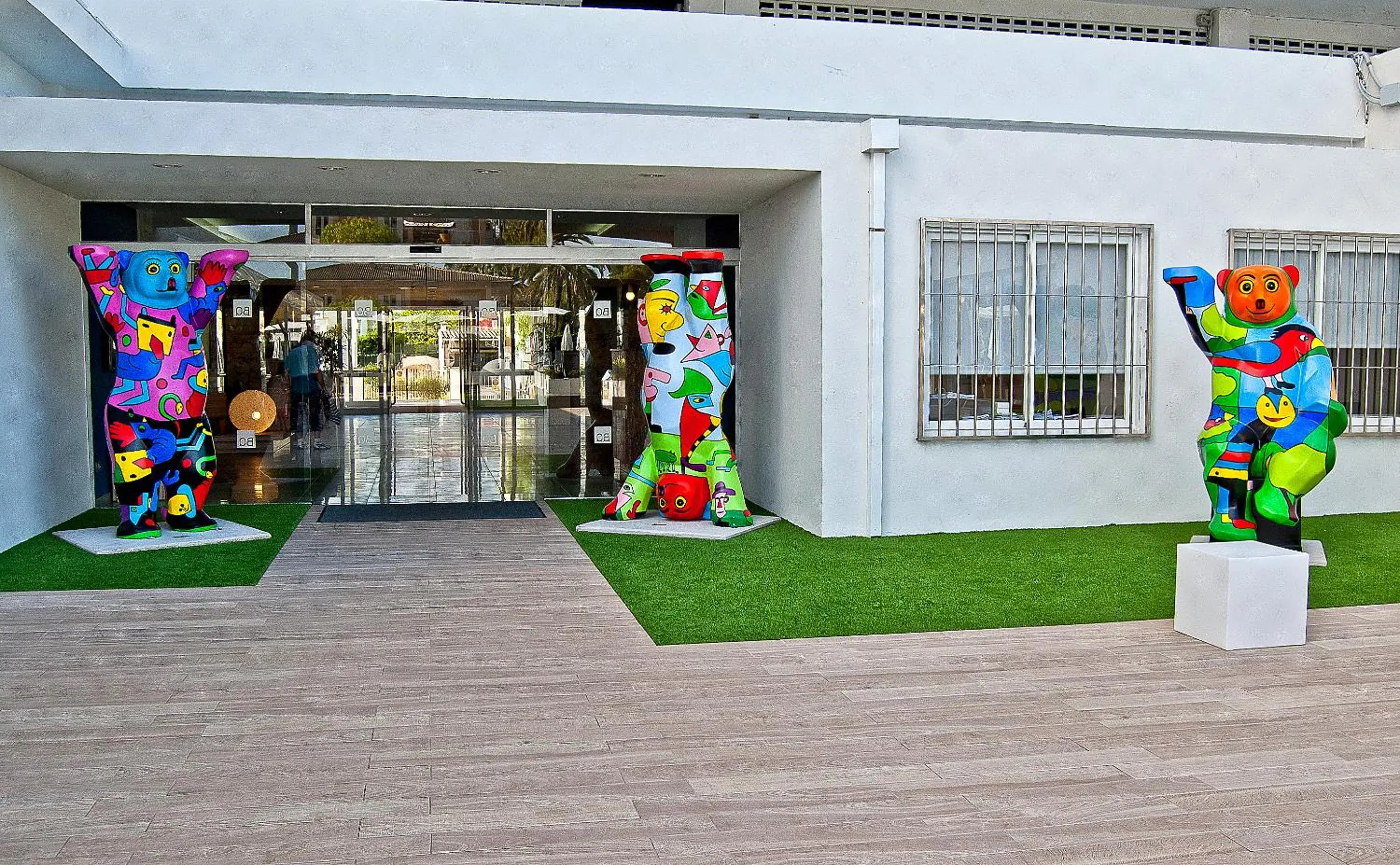 Facade/entrance in BQ Delfín Azul Hotel