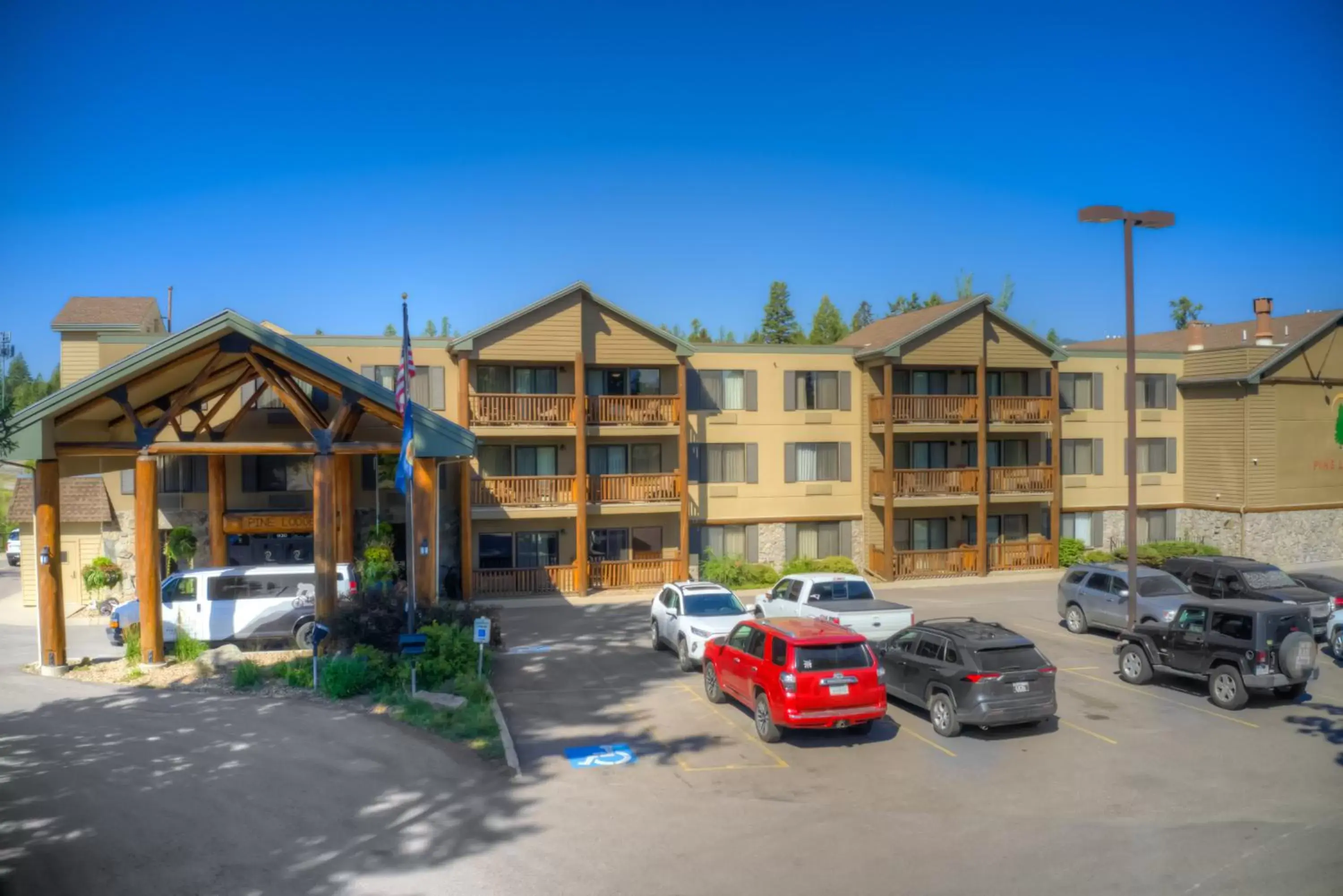 Property Building in The Pine Lodge on Whitefish River, Ascend Hotel Collection