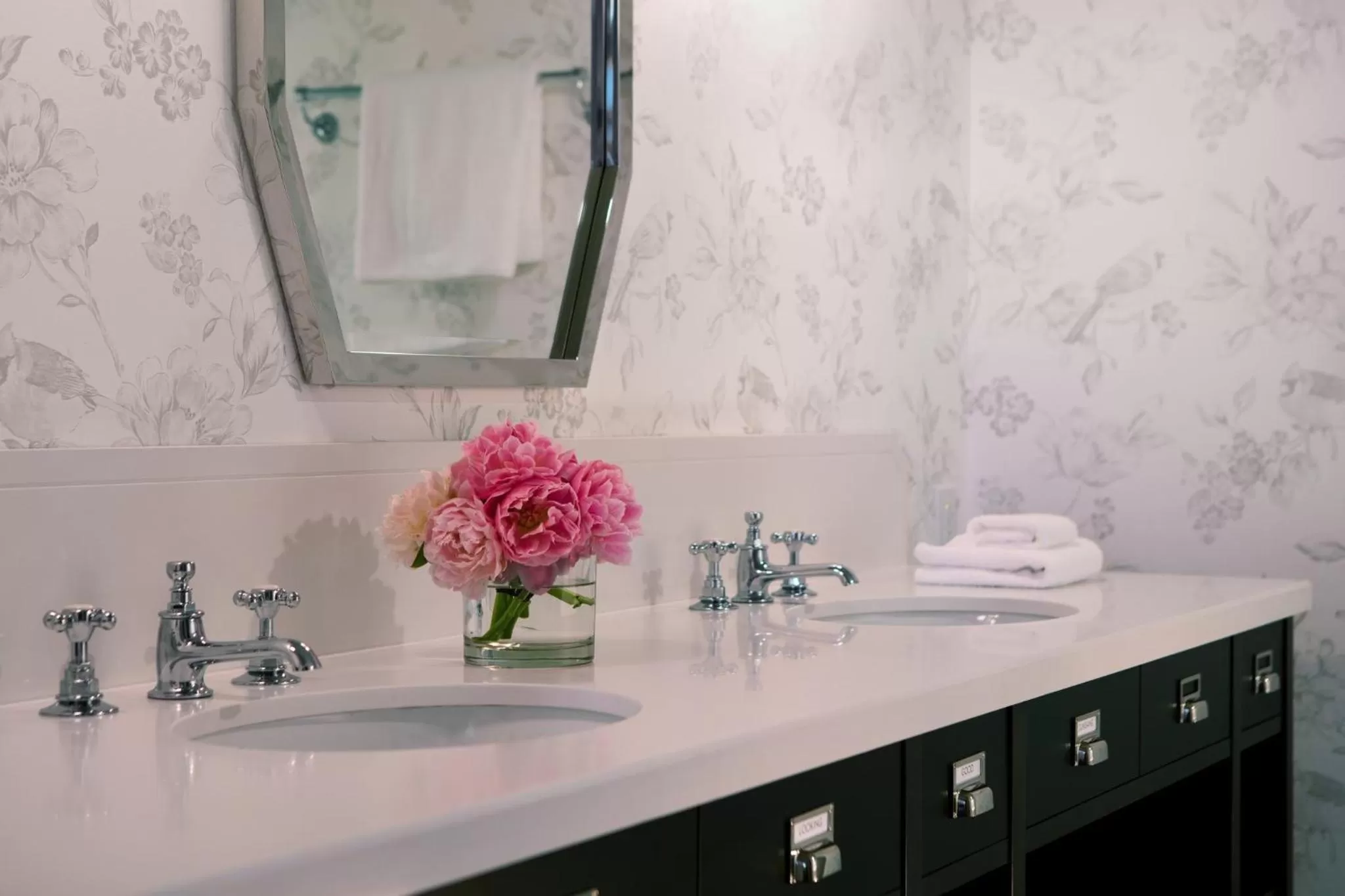 Bathroom in Kimpton Cardinal Hotel by IHG