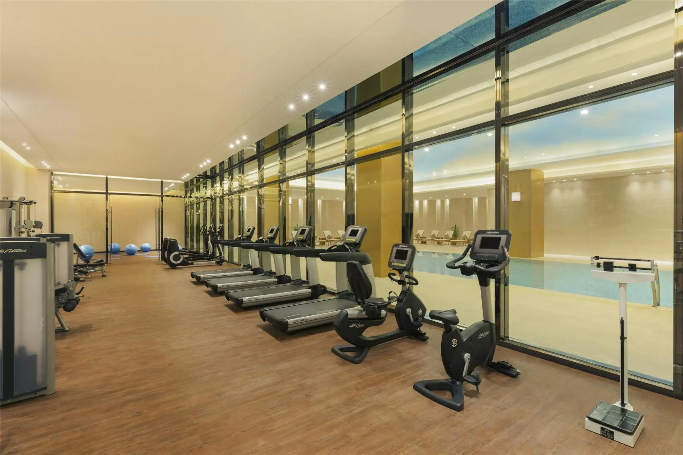 Fitness centre/facilities, Fitness Center/Facilities in Wyndham Chongqing Yuelai