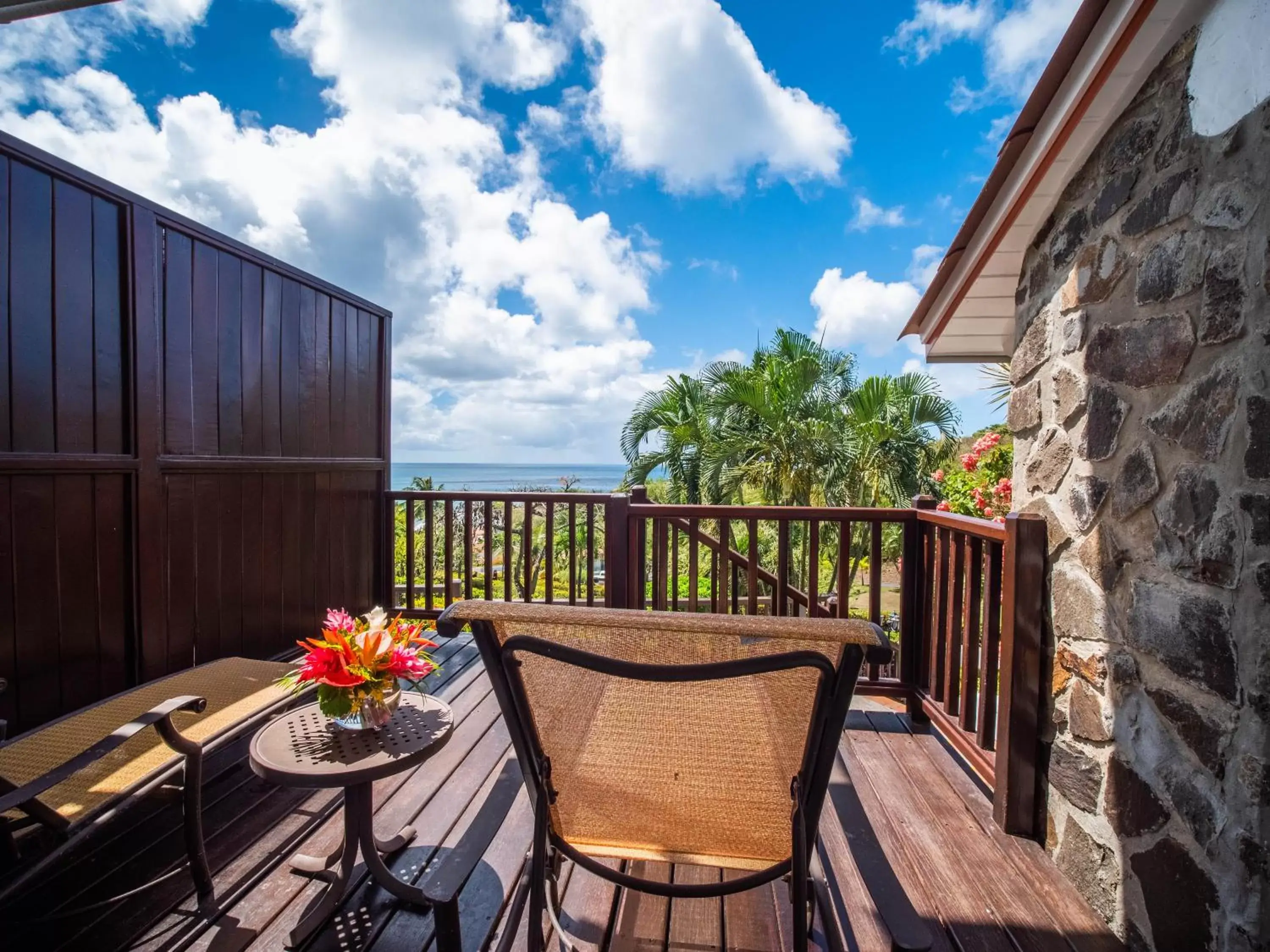 Patio, Balcony/Terrace in Windjammer Landing Villa Beach Resort