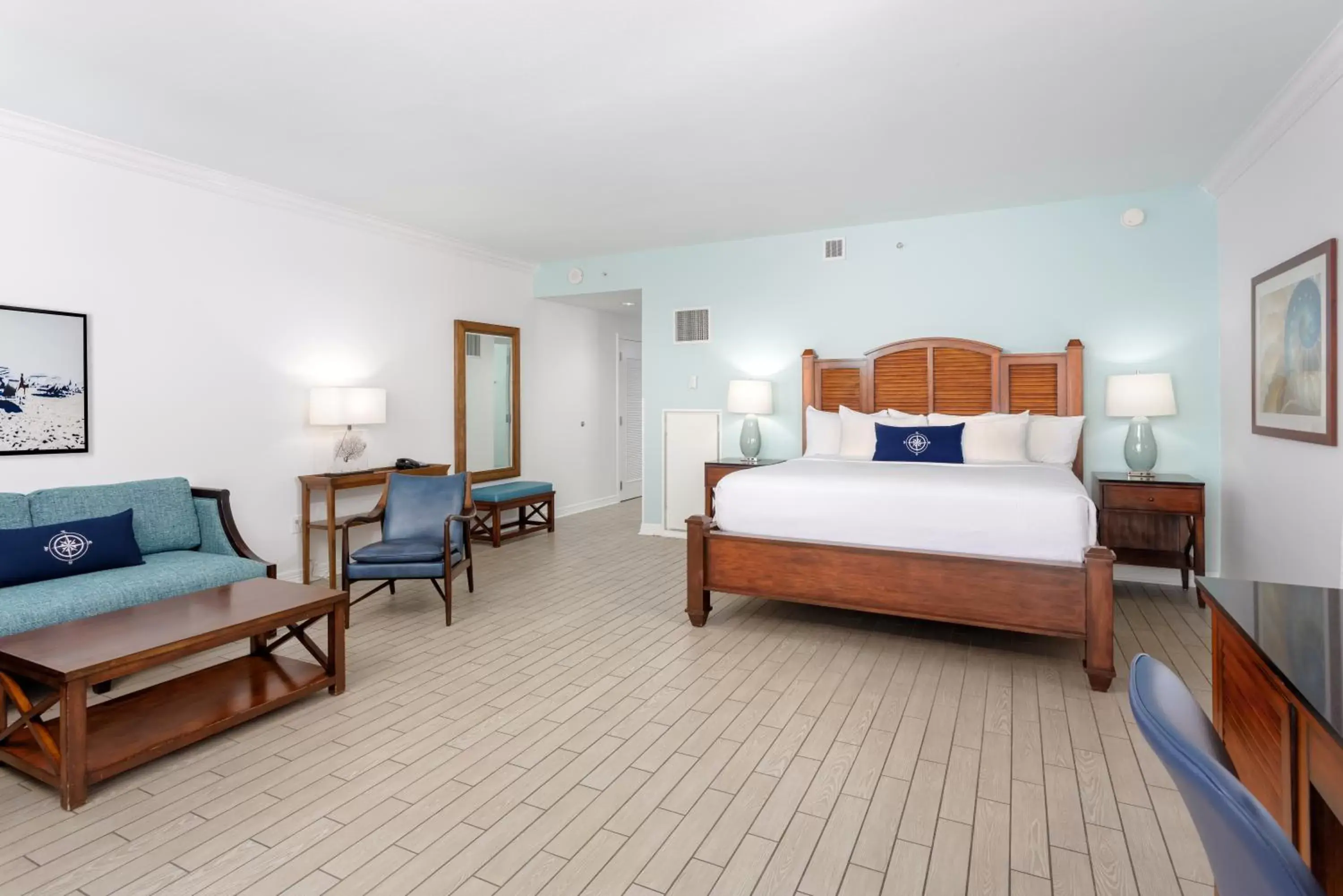 Bed in The Pensacola Beach Resort