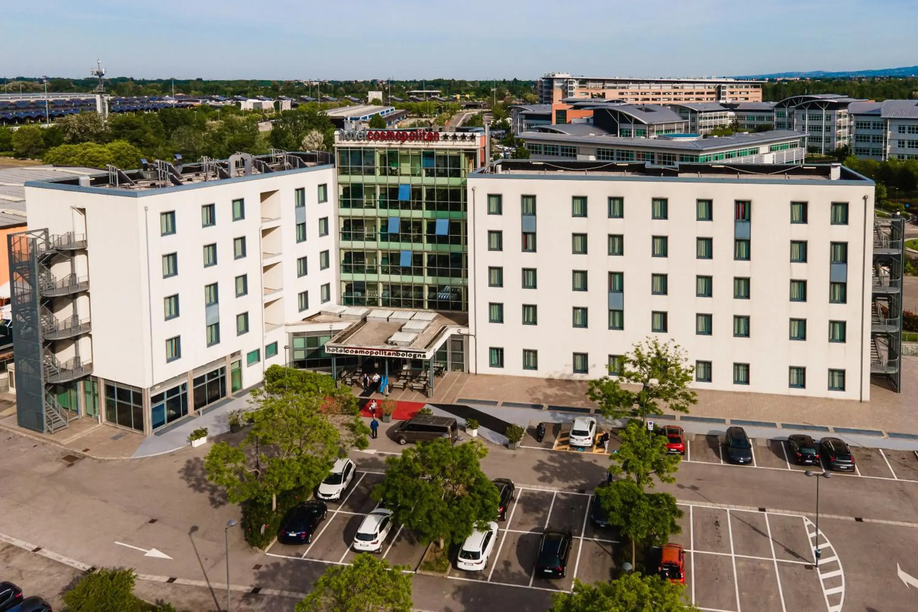 Bird's eye view, Bird's-eye View in Hotel Cosmopolitan Bologna