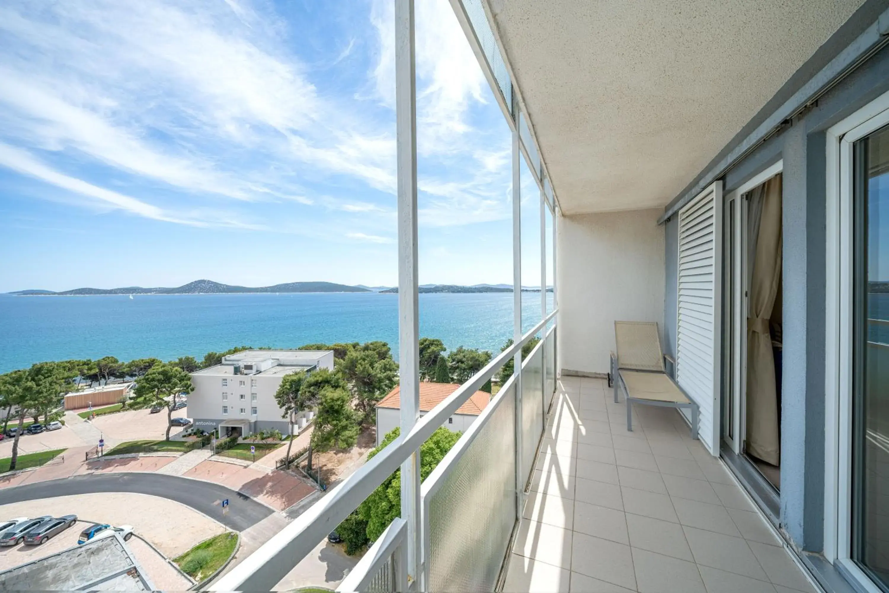 Balcony/Terrace in Hotel Punta