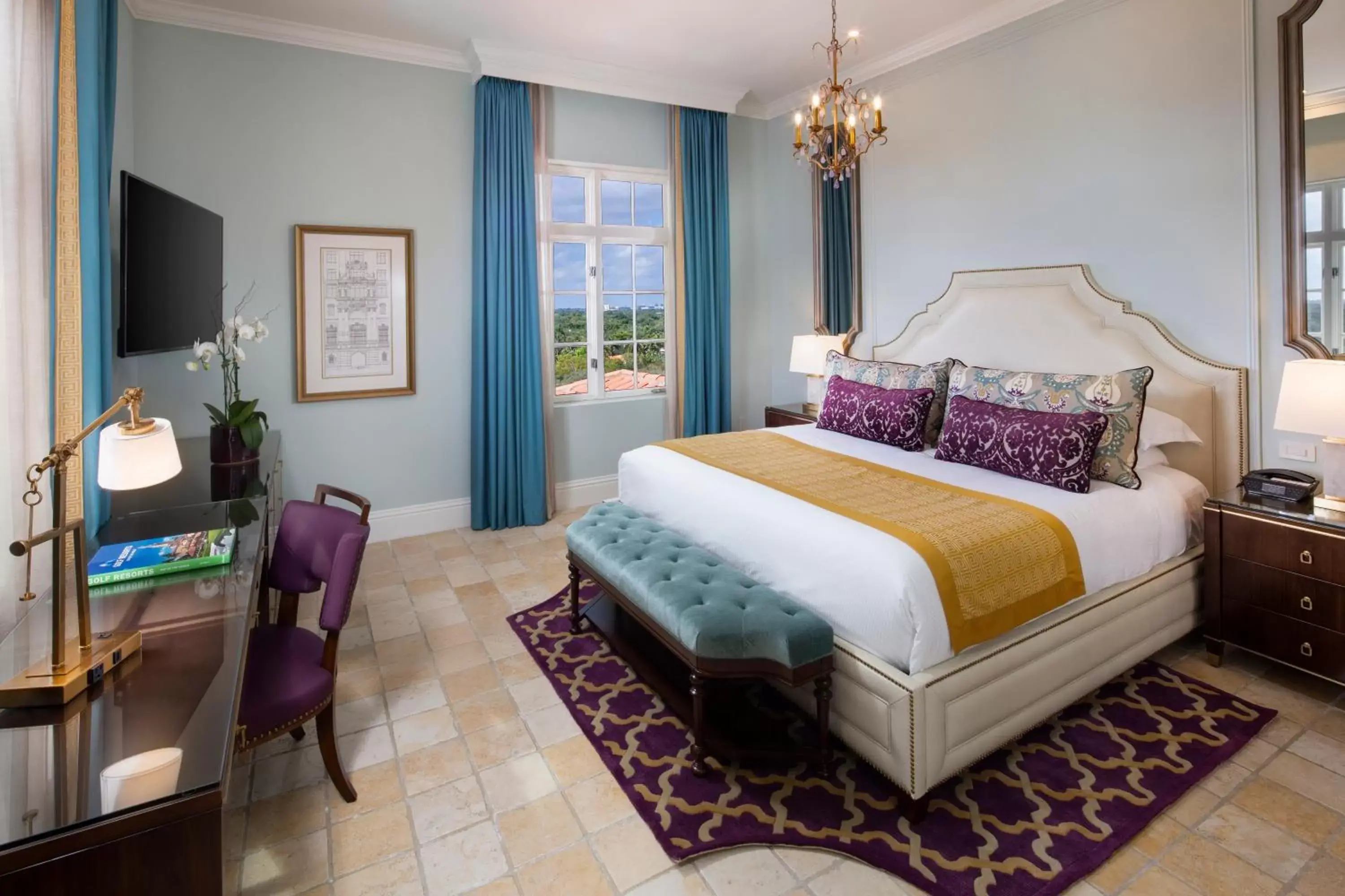 Bedroom in Biltmore Hotel