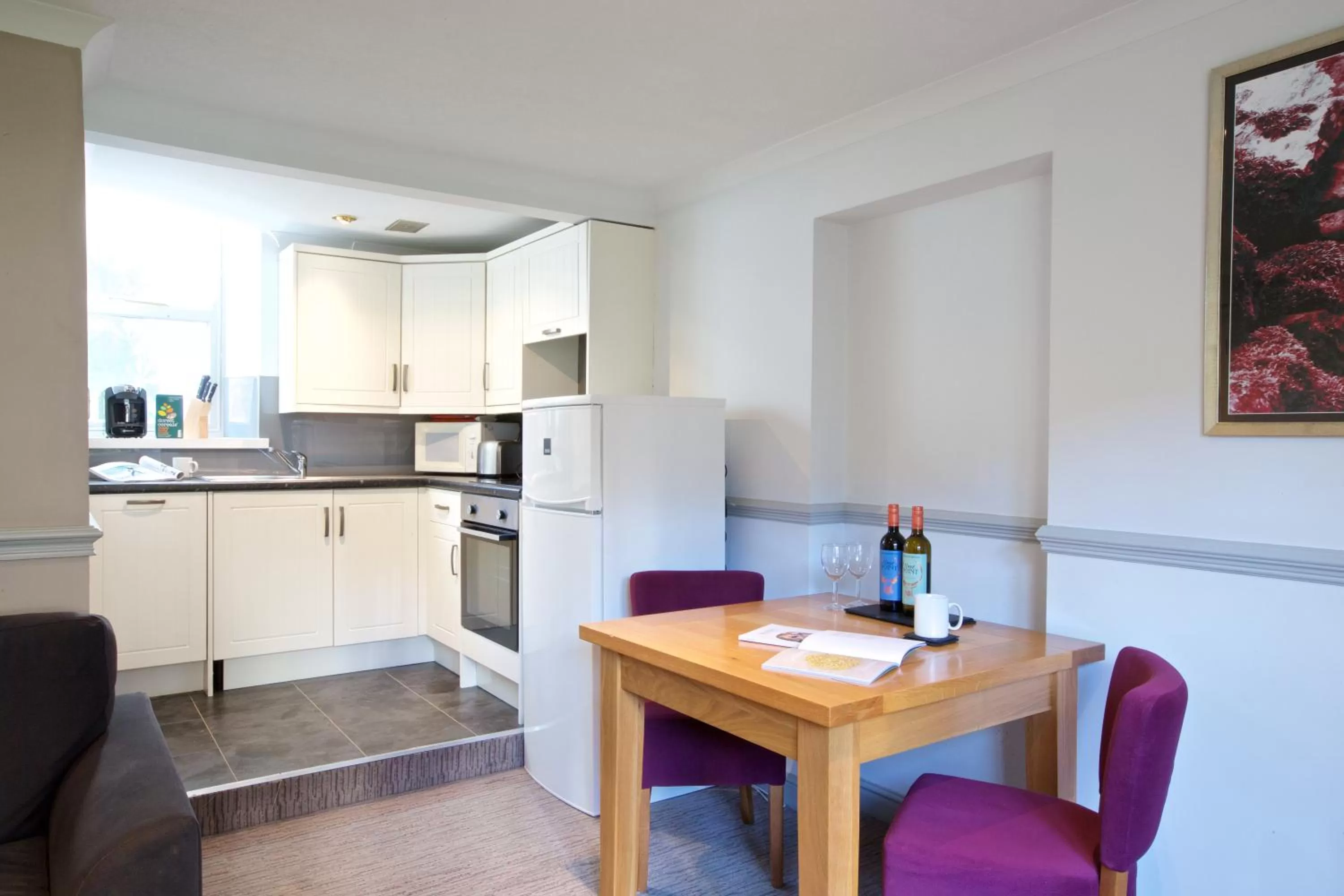 Kitchen or kitchenette in The Derwentwater Hotel