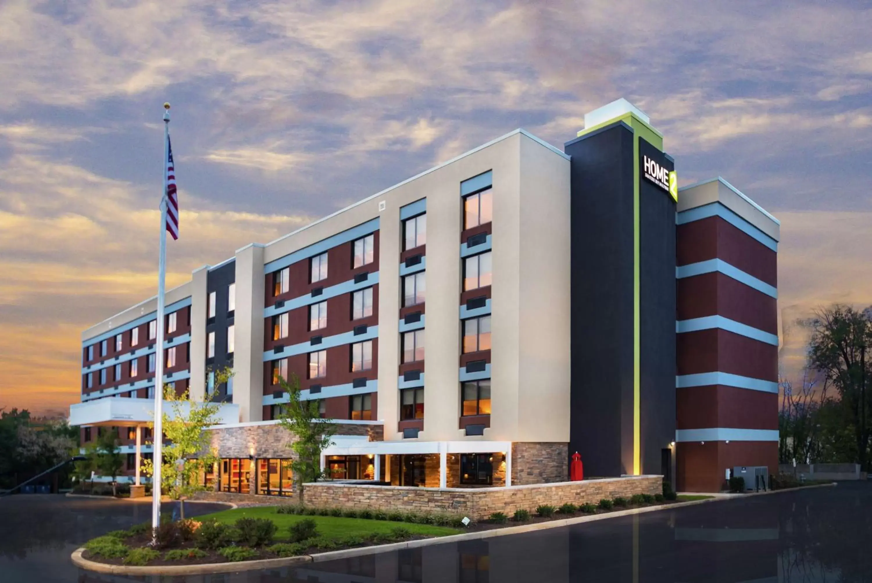 Property building in Home2 Suites By Hilton King Of Prussia Valley Forge Property building in Home2 Suites By Hilton King Of Prussia Valley Forge