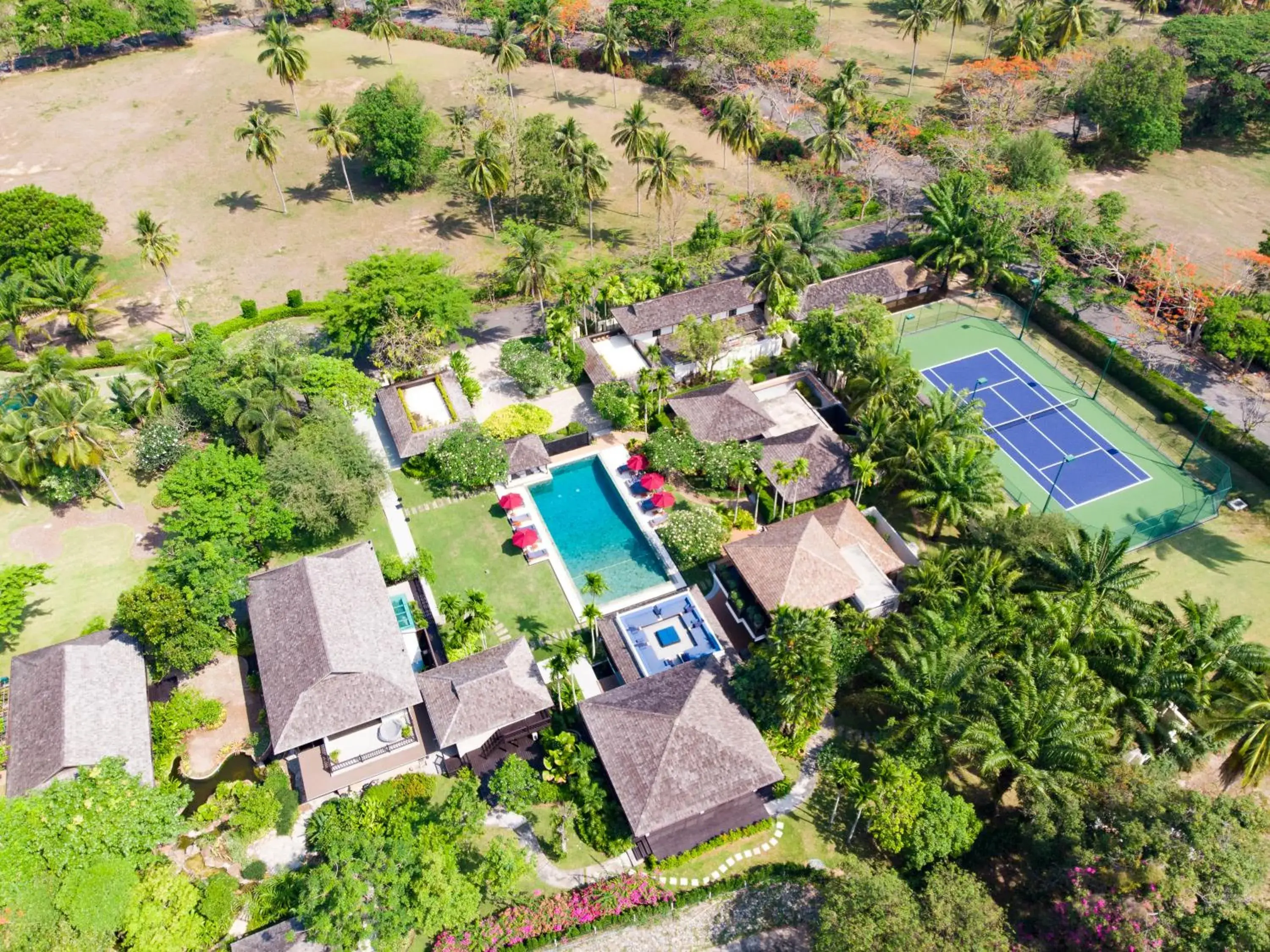 Bird's eye view, Bird's-eye View in Tamarind Exclusive Villa