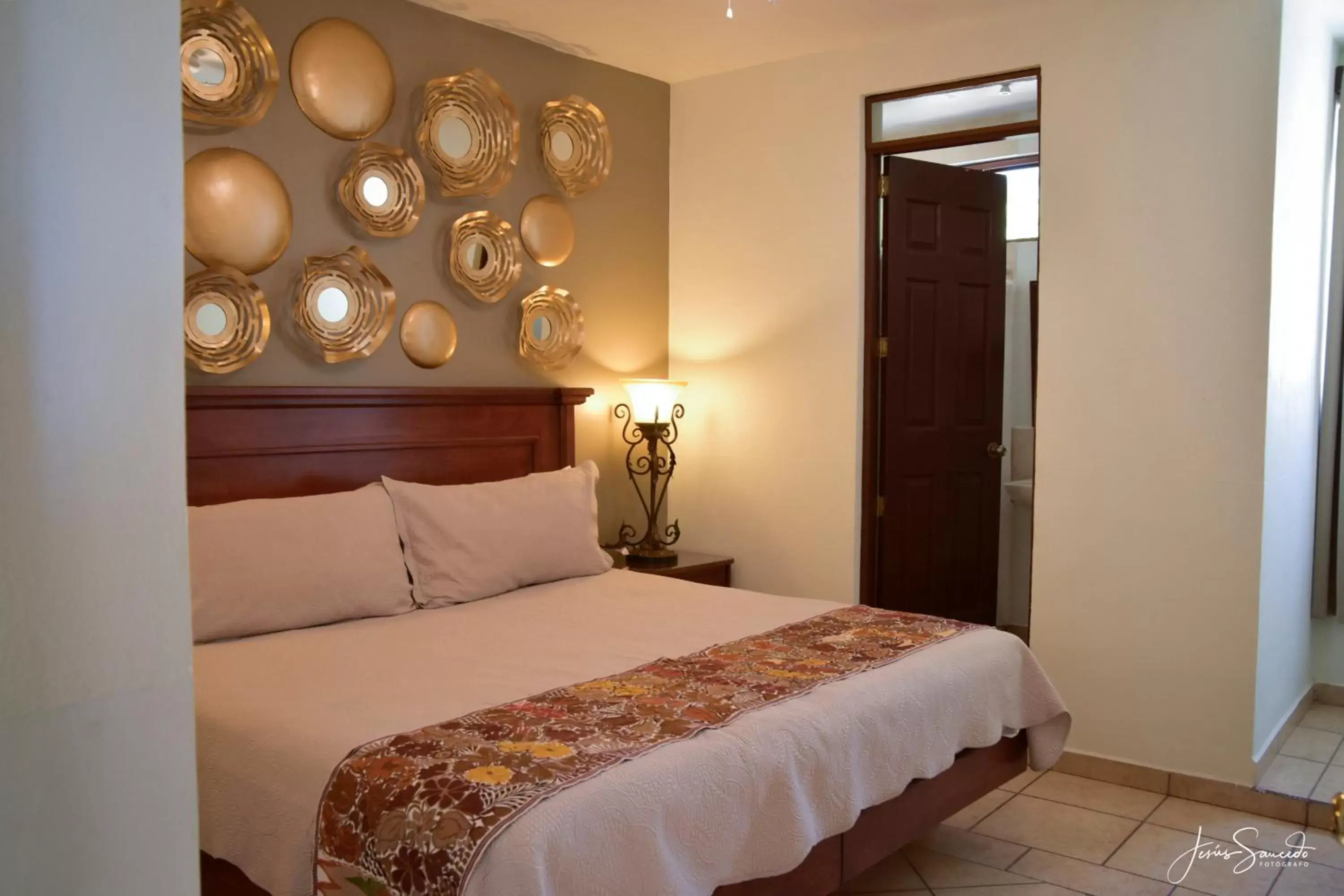 Bedroom, Bed in Del Centro Hotel Bernal