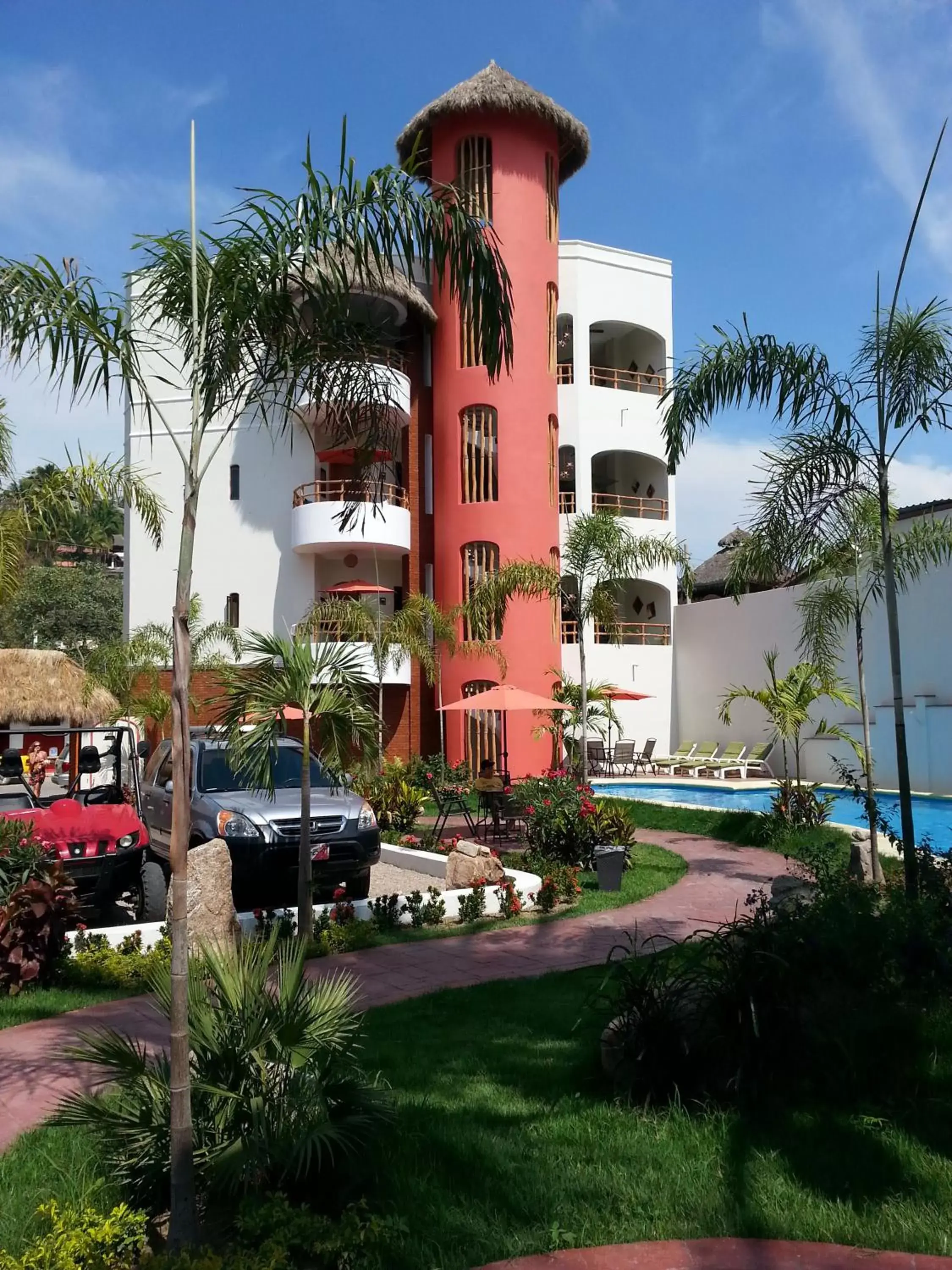 Garden, Property Building in Hotel y Suites Los Encantos